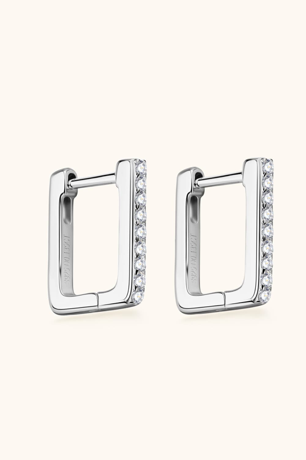 Sparkala™ Geometric Platinum-Plated 925 Sterling Silver Earrings - DestGlow