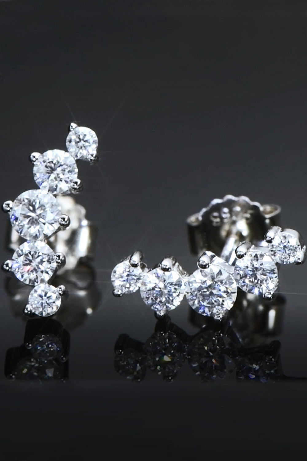 All You Need Sparkala™ Platinum-Plated Earrings by Sparkala