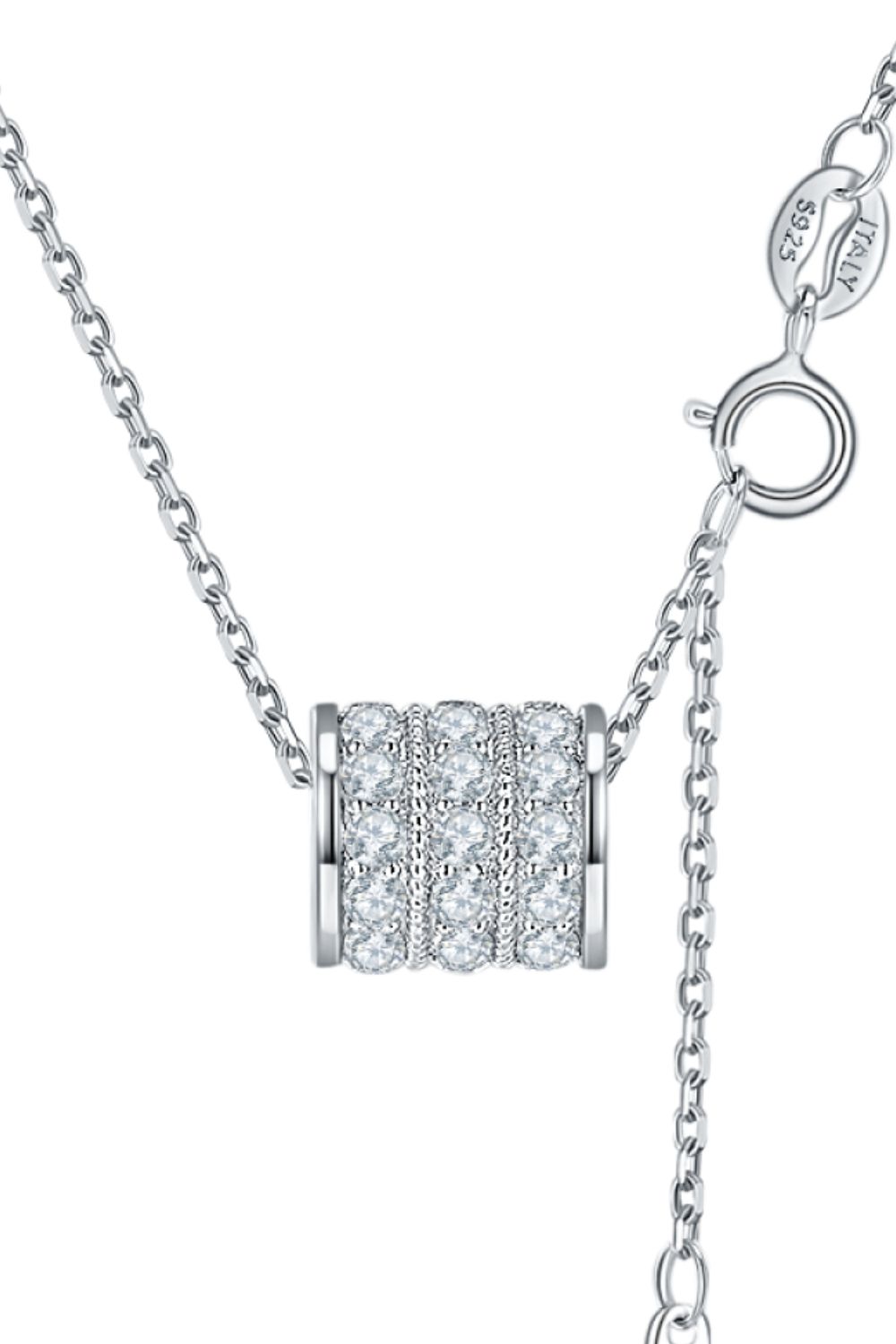 Sparkala™ Platinum-Plated 925 Sterling Silver Necklace - DestGlow