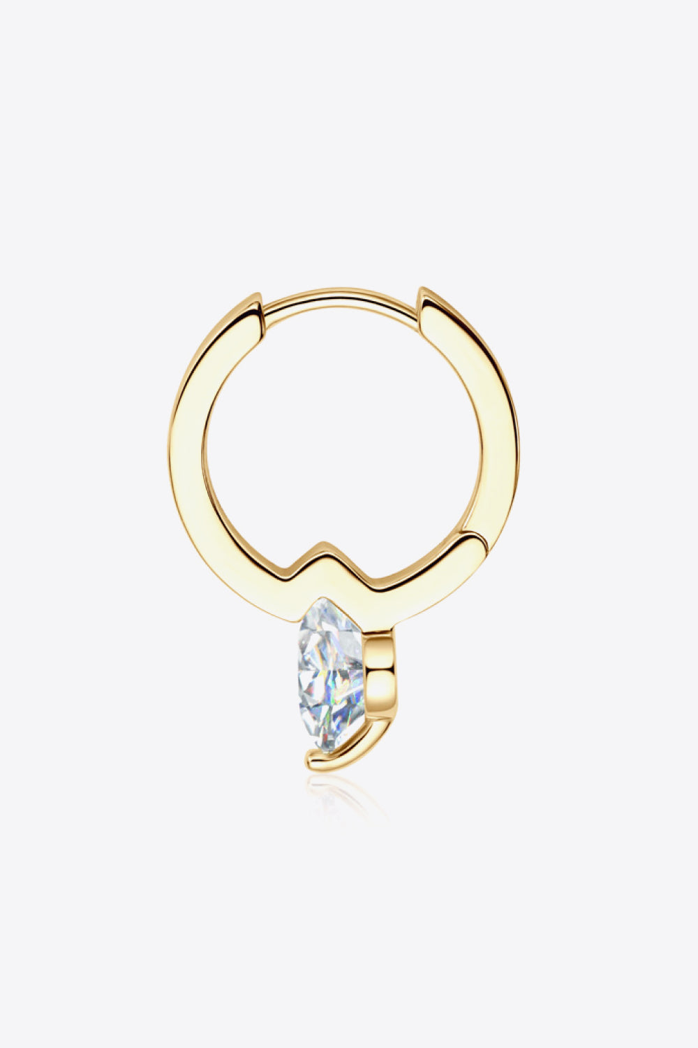 2 Carat Sparkala™ Platinum-Plated 925 Sterling Silver Drop Earrings - DestGlow