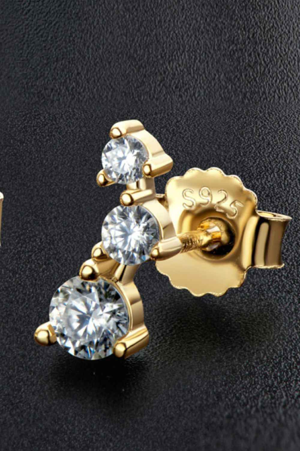 Adored Your Way Sparkala™ Stud Earrings (Platinum-Plated Fine Silver)