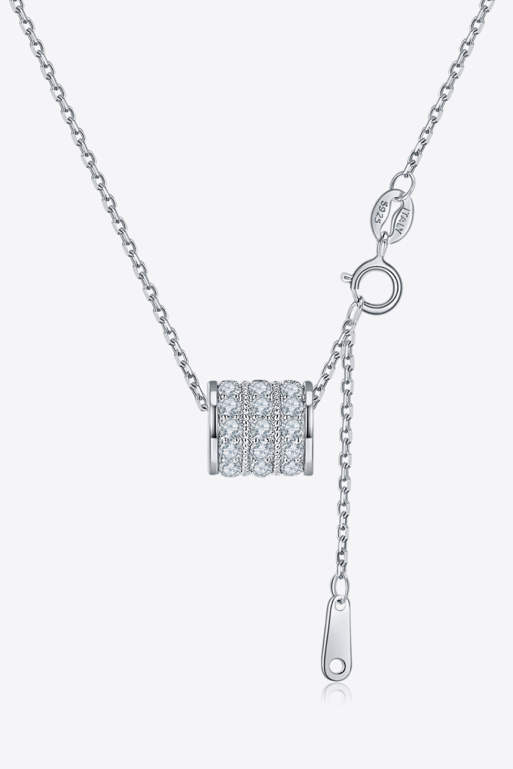 Sparkala™ Platinum-Plated 925 Sterling Silver Necklace - DestGlow