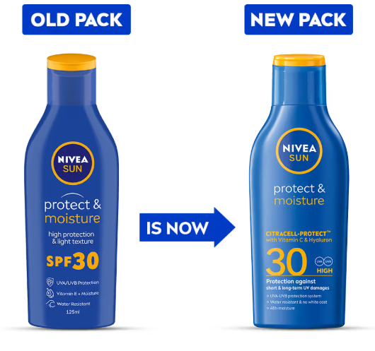 Nivea Protect & Moisture Sun Lotion SPF 30