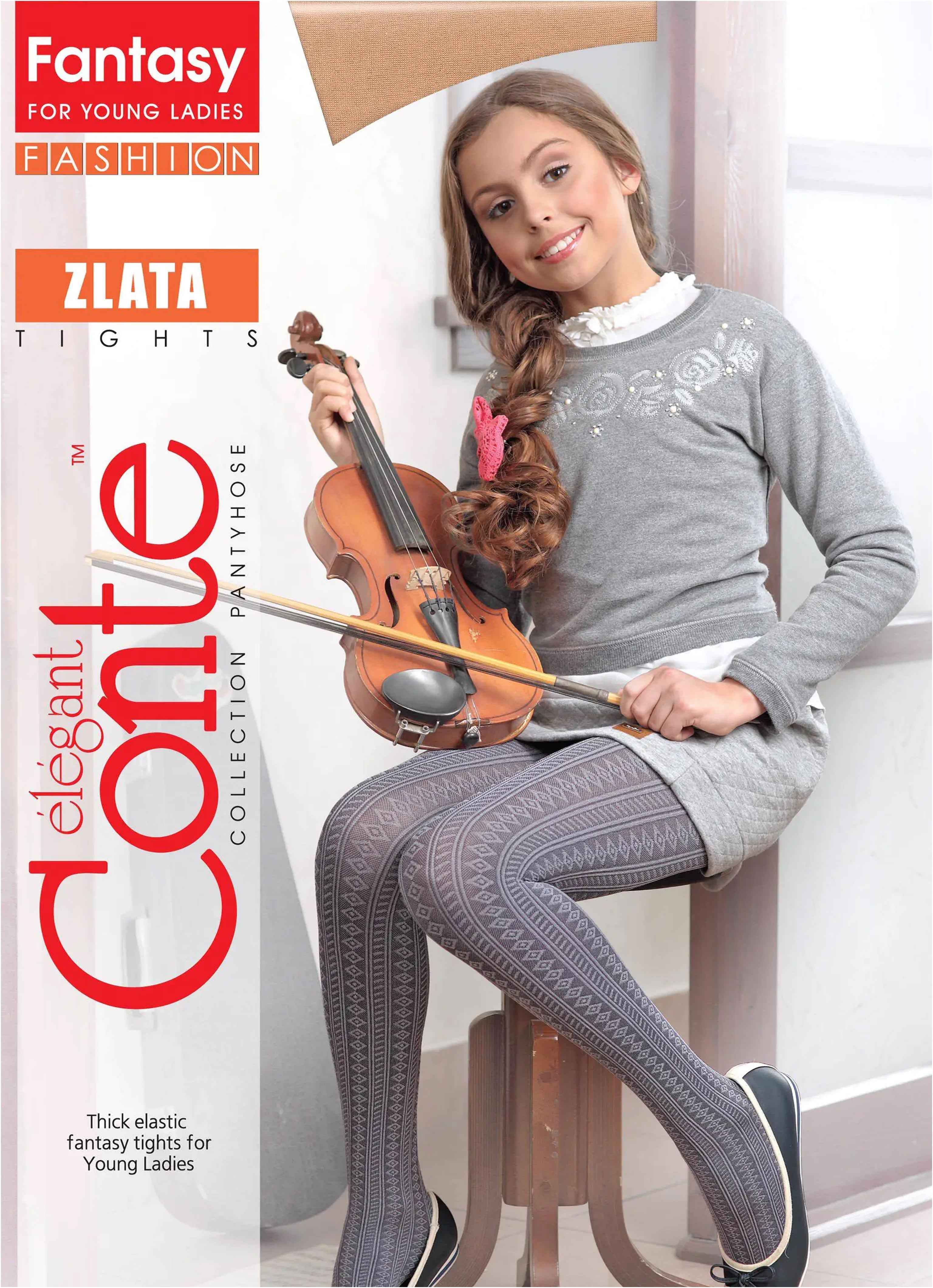 Conte Tights for girls - Zlata 60 Den