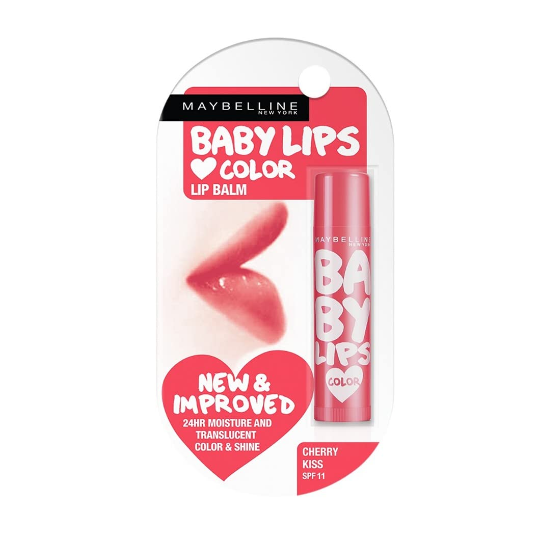 Maybelline New York Baby Lips Lip Balms Cherry Kiss And Berry Crush by Dista