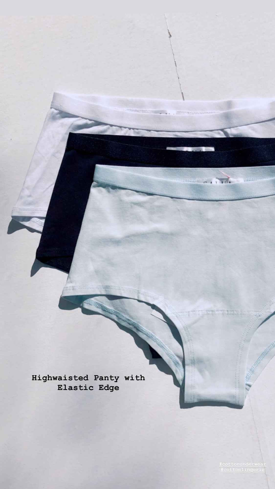 Salua Highwaisted Panty with Elastic Edge