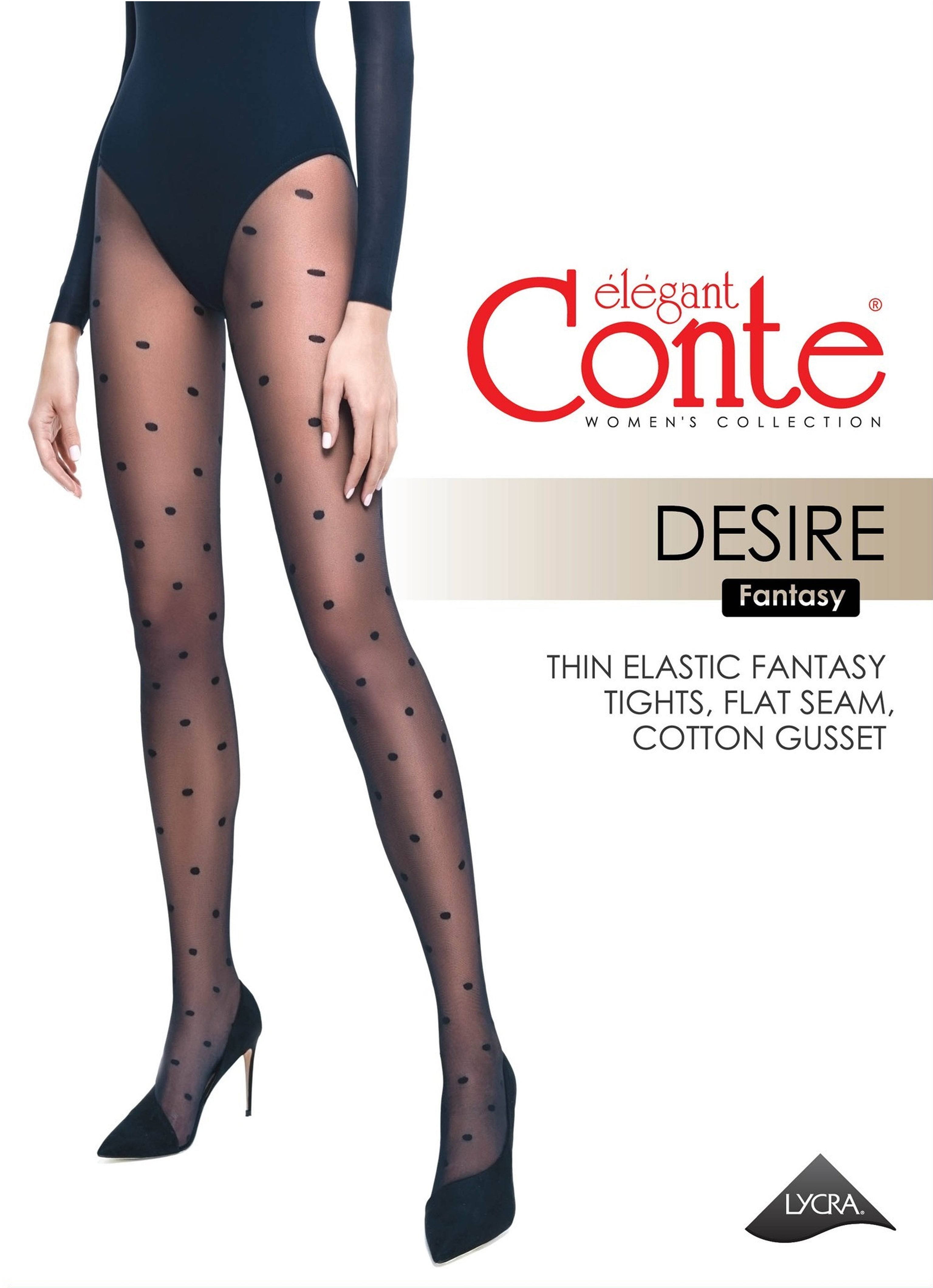 Fantasy Tights Conte Desire - Polka Dots by TheRanok.com