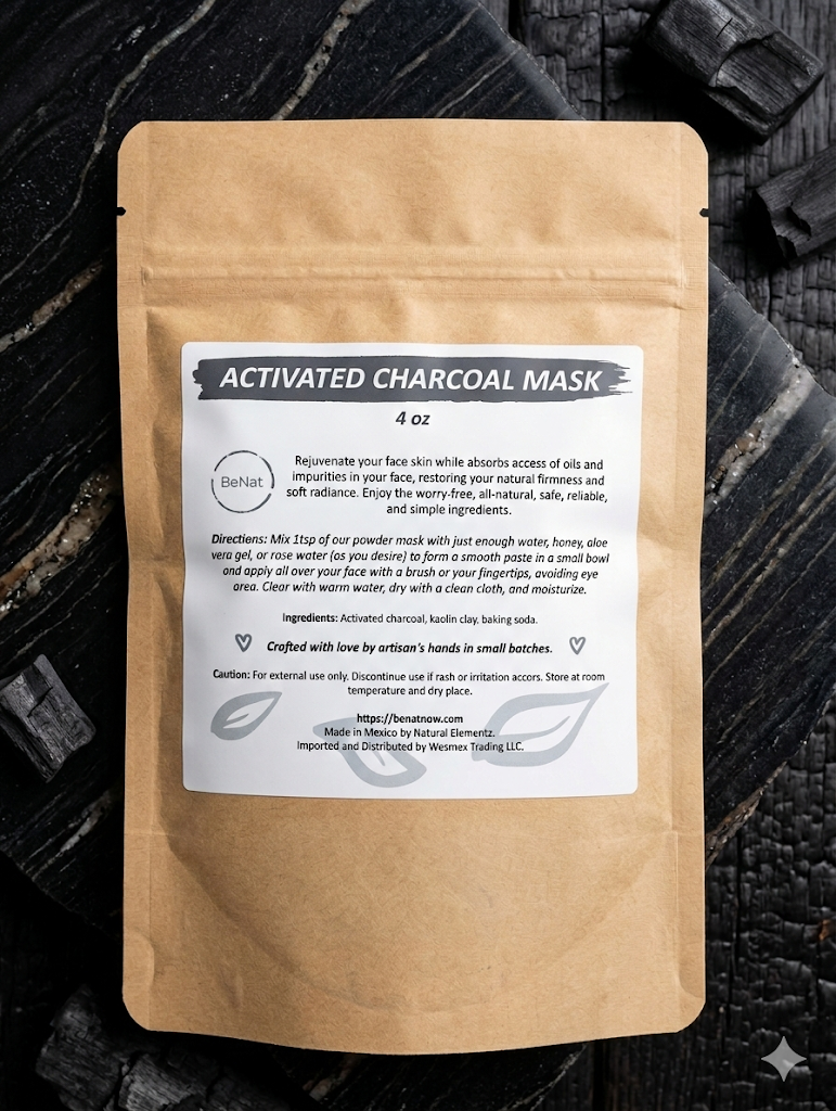 Activated Charcoal Mask by BeNat