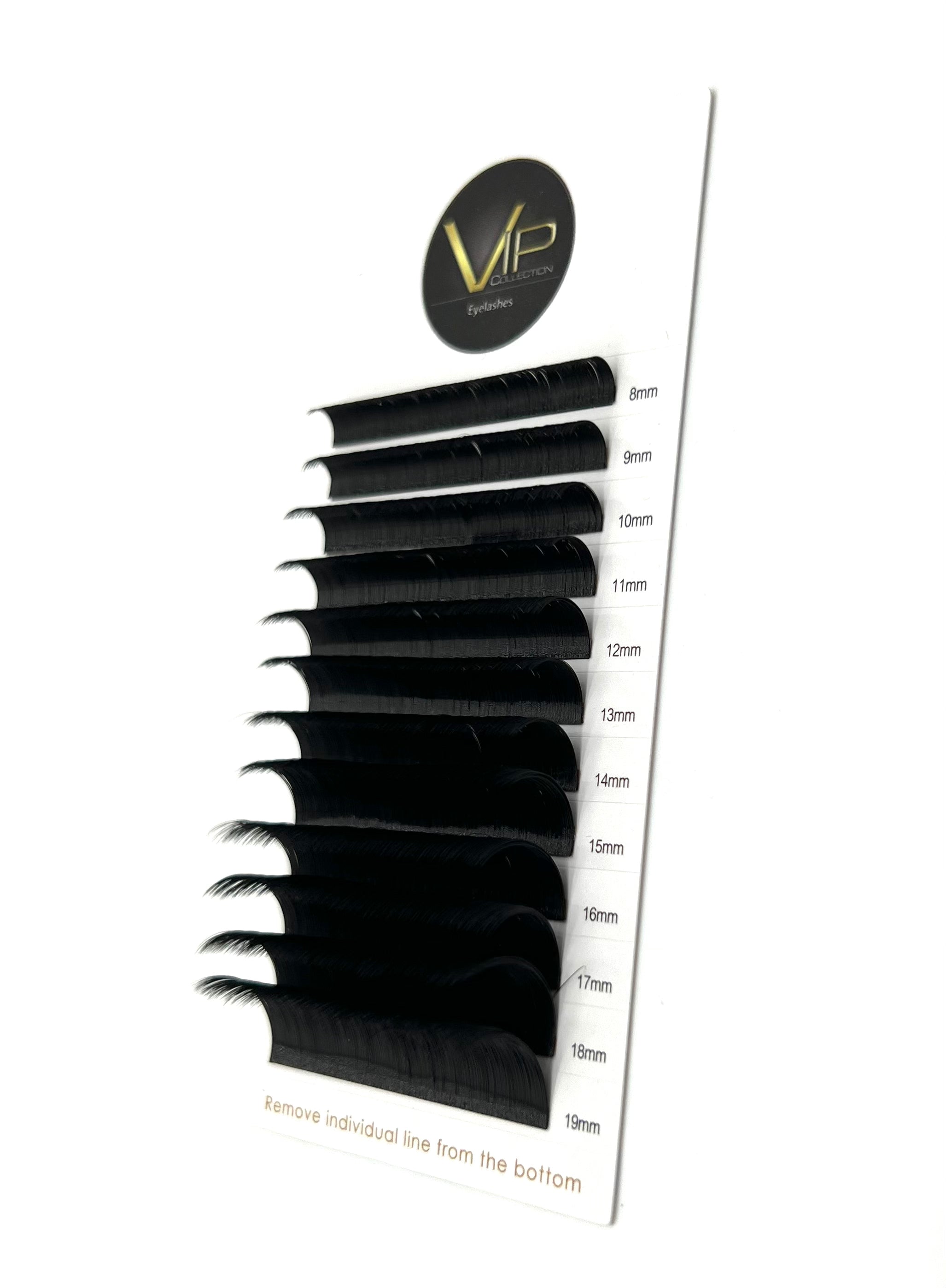VIP Quick Fan Lash Extensions, 12 Lines 0.07 D Curl