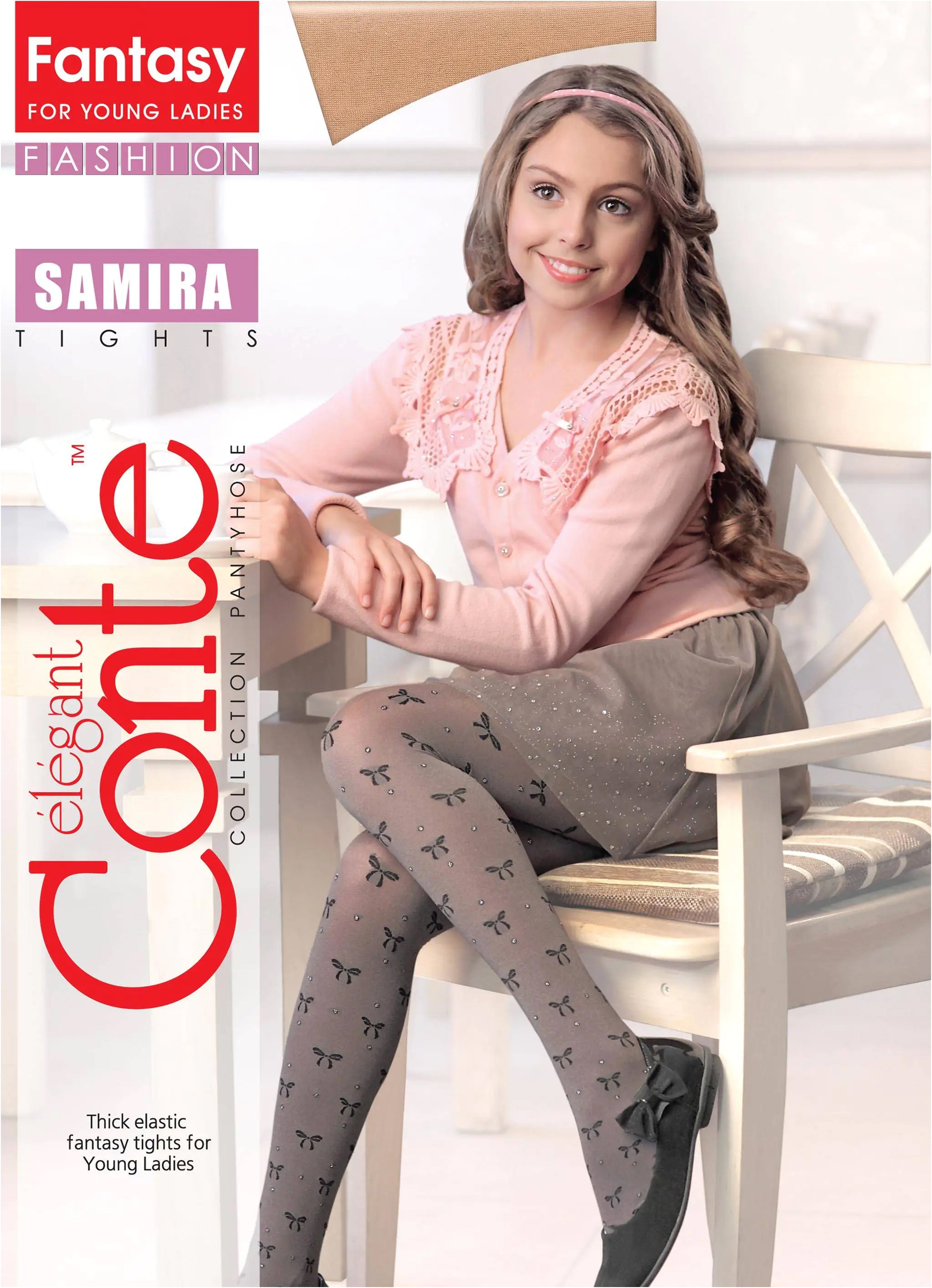 Conte Tights for girls - Samira 50 Den by TheRanok.com