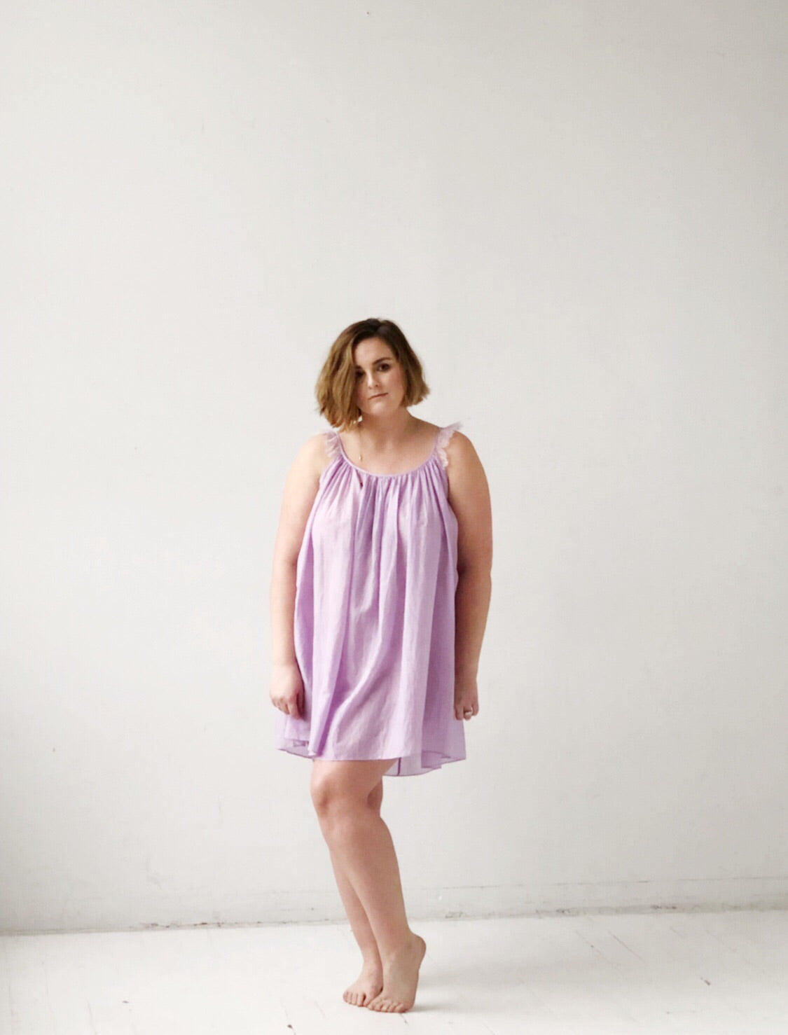 Betty Babydoll in Cotton Silk Blend - DestGlow