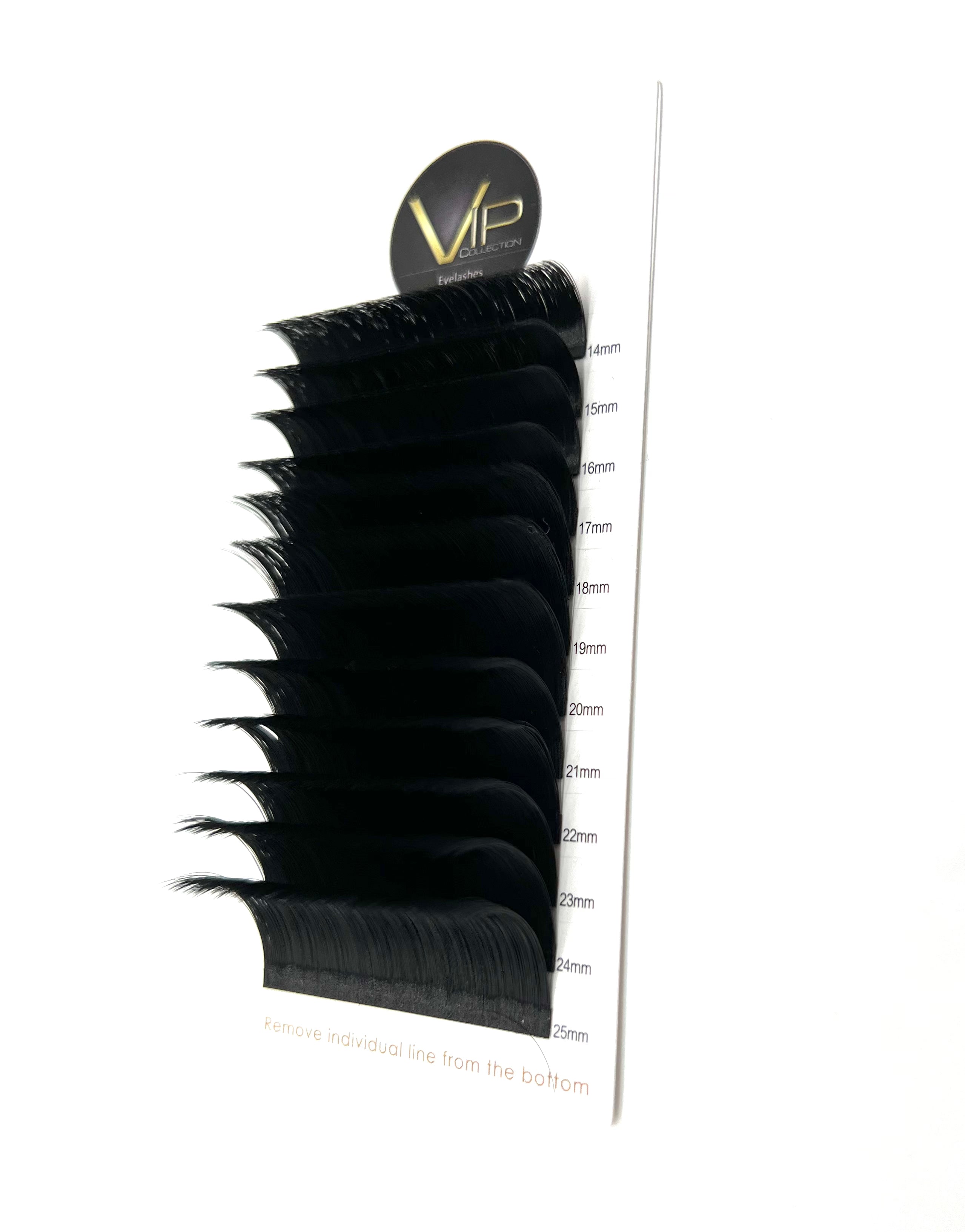 VIP Quick Fan Lash Extensions, 12 Lines 0.05 C Curl