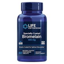 Life Extension Specially Coated Bromelain 500g/60ct by Pasteur Pharmacy