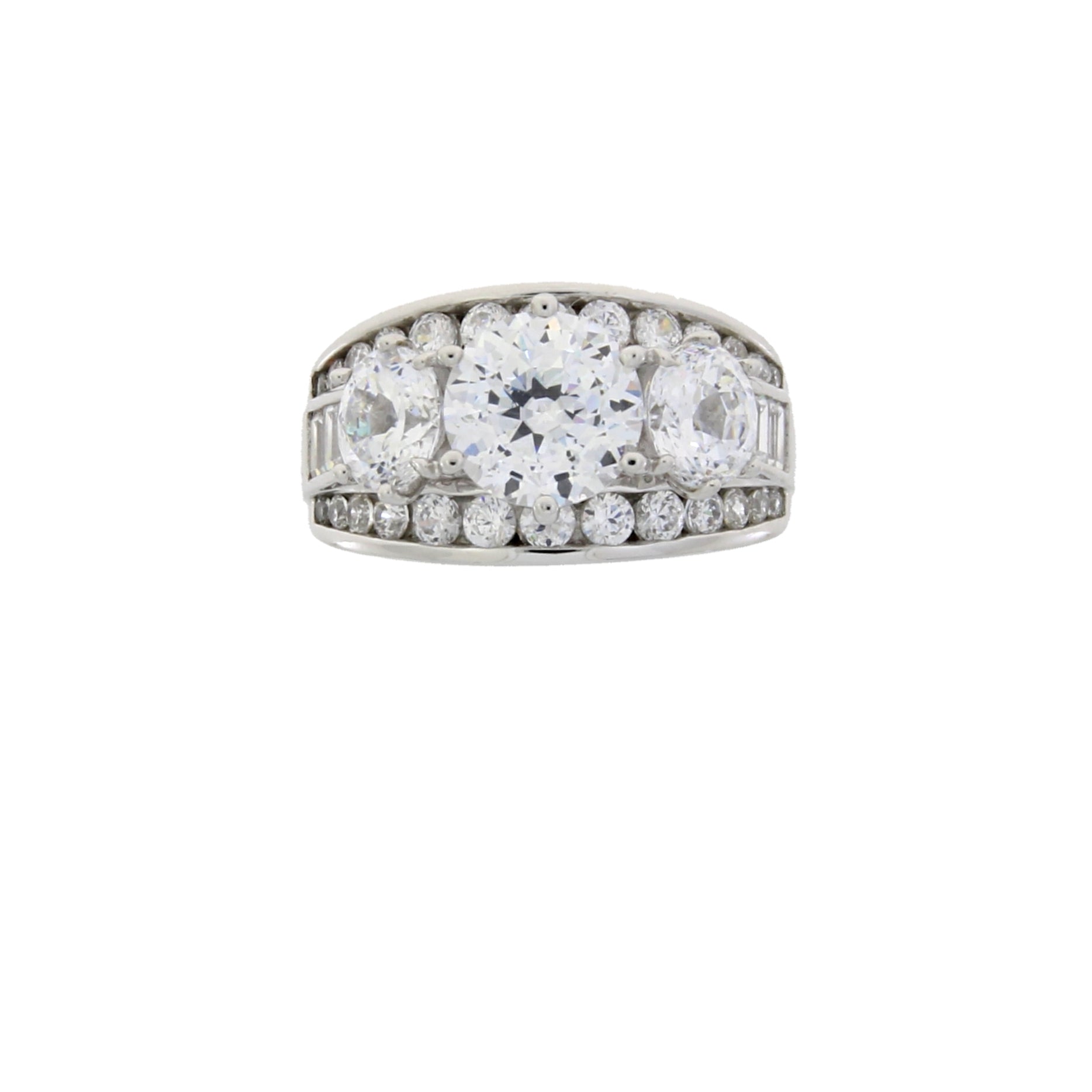 Genuine Cubic Zirconium CZ SS Bridal Sterling Silver by Bids.com