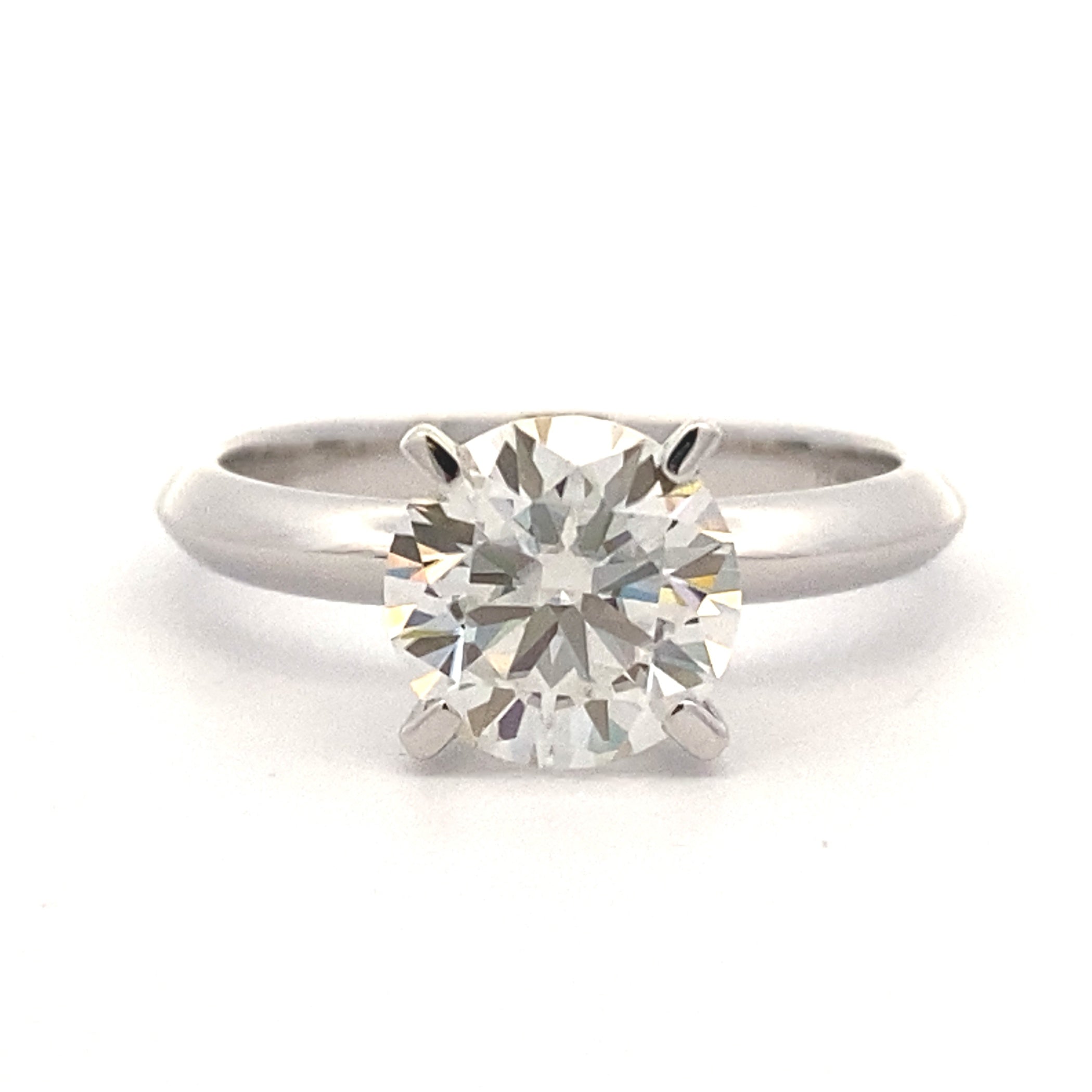 Natural 1.75ct Moissanite Sterling Silver