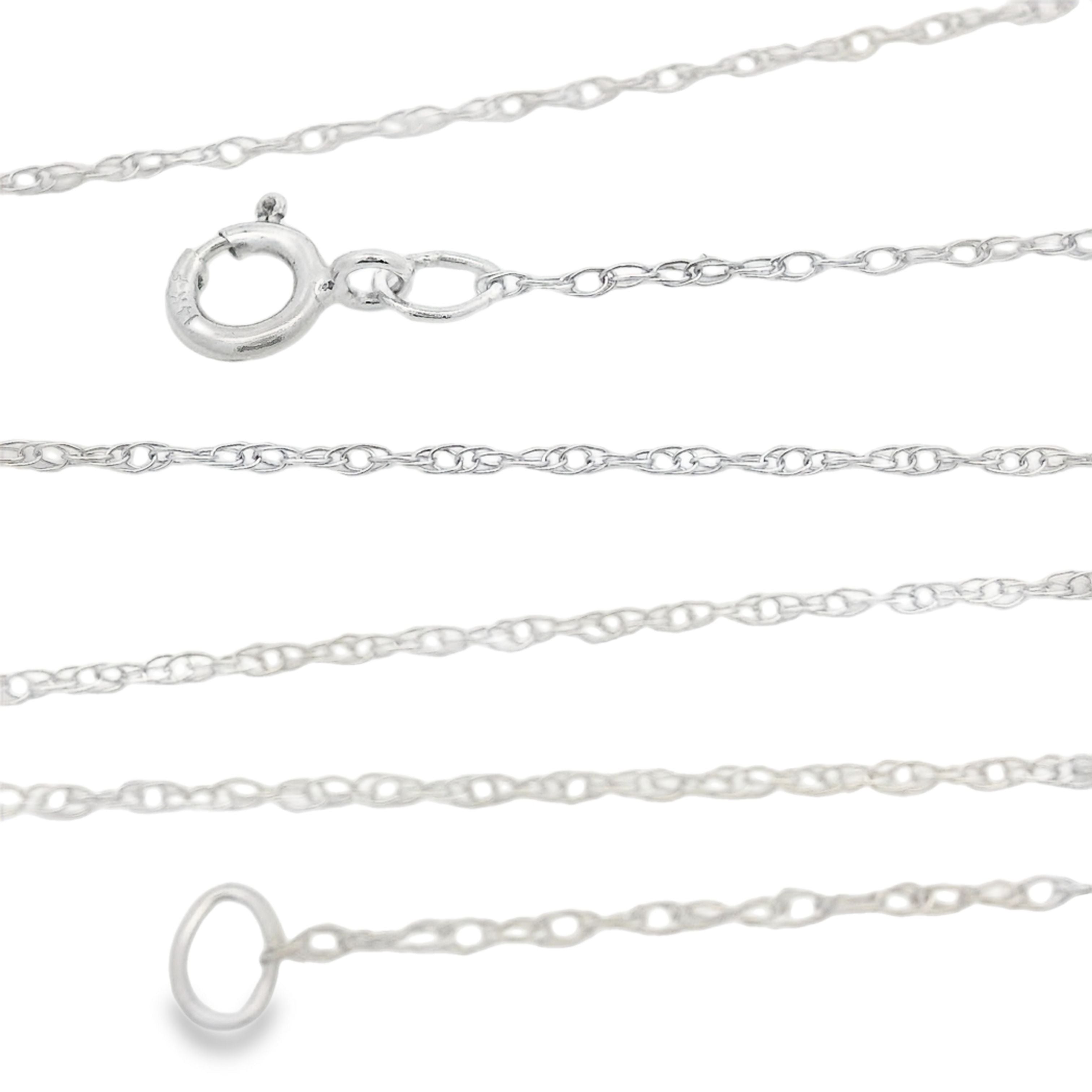Womens chains 14KT White Gold by Bids.com