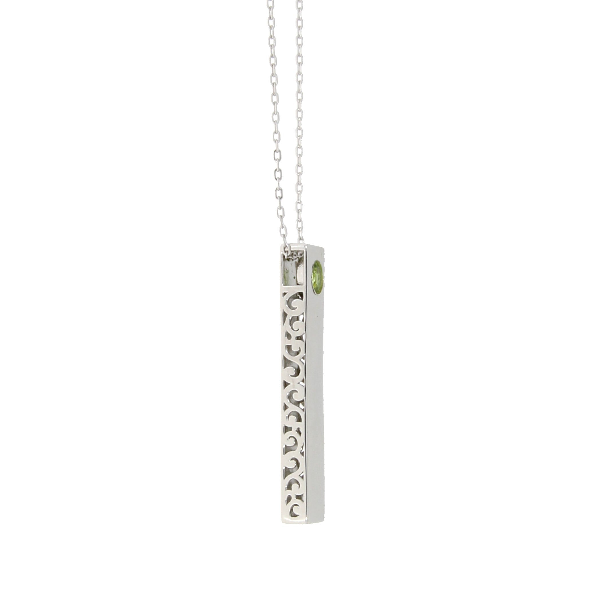 Genuine Peridot Fashion Pendants Sterling Silver by Bids.com