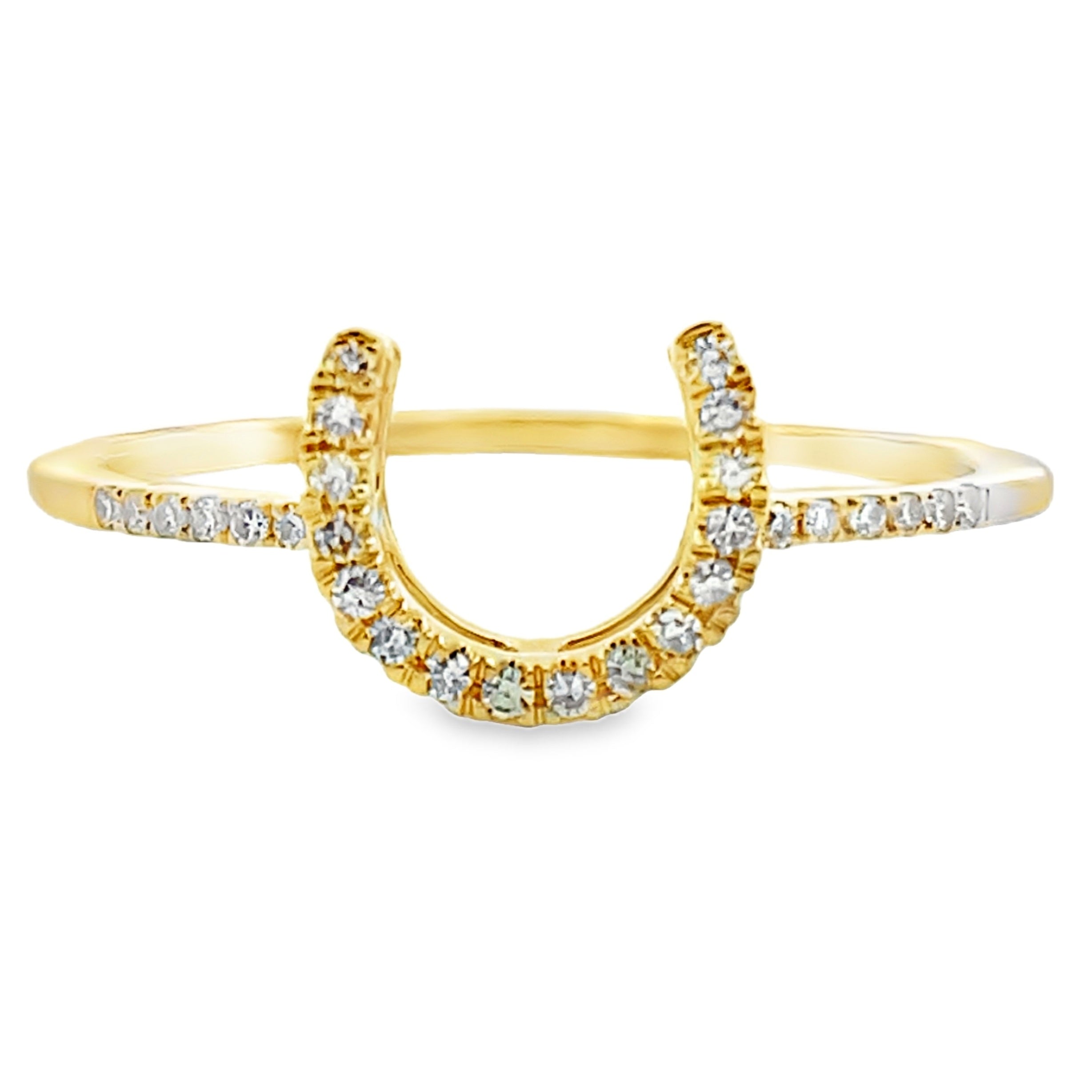Genuine .10ct Diamond Ring 14KT Yellow Gold by Bids.com