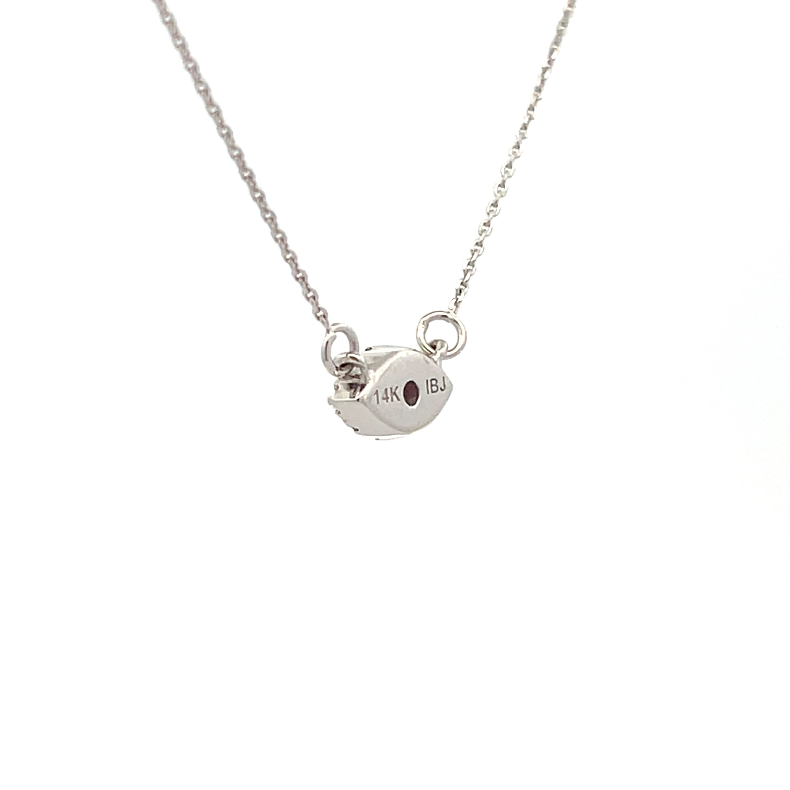 .14ct Ruby Diamond Fashion Pendants 14KT White Gold by Bids.com