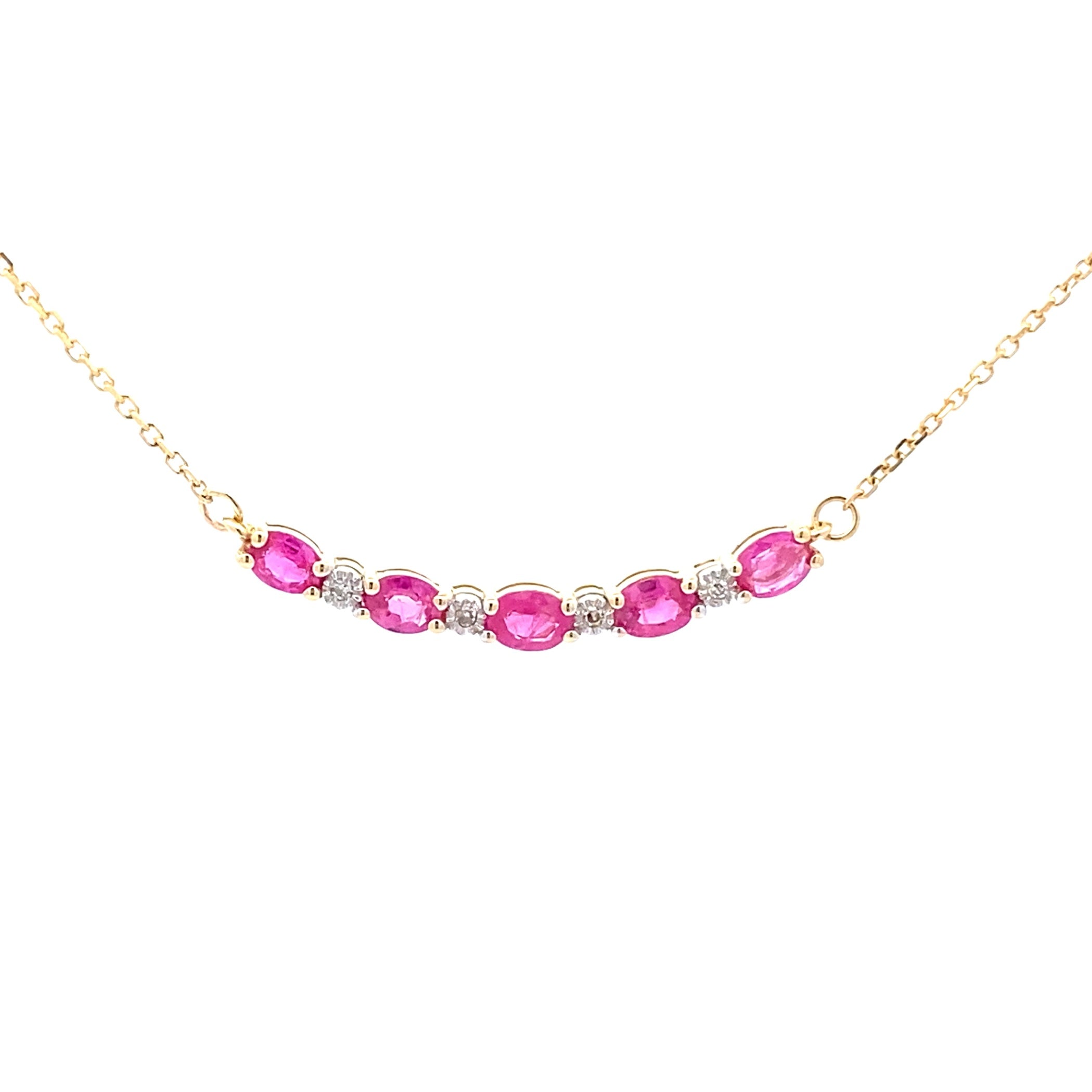 .73ct Ruby Diamond Fashion Pendants 10KT Yellow Gold by Bids.com