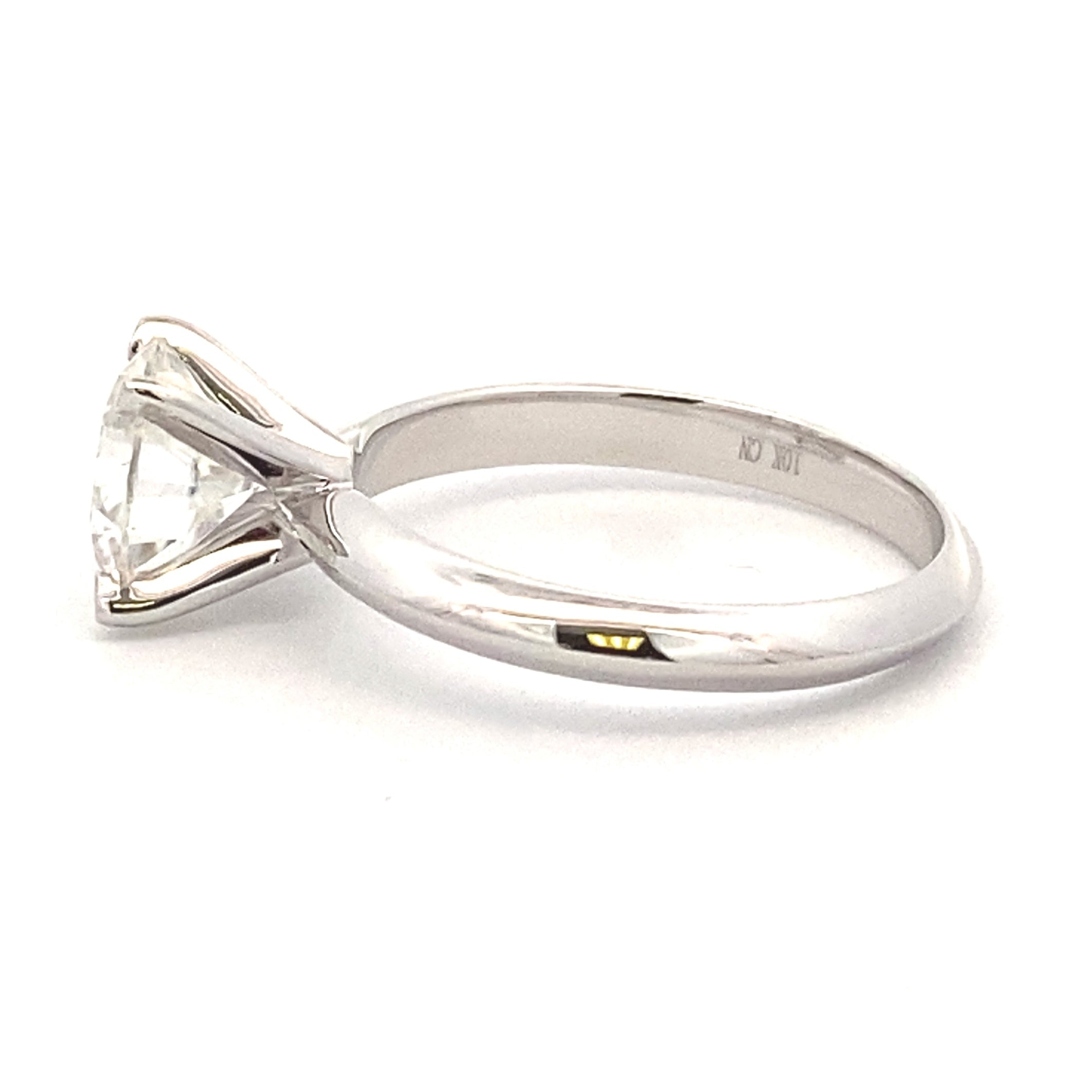 Natural 1.75ct Moissanite Sterling Silver