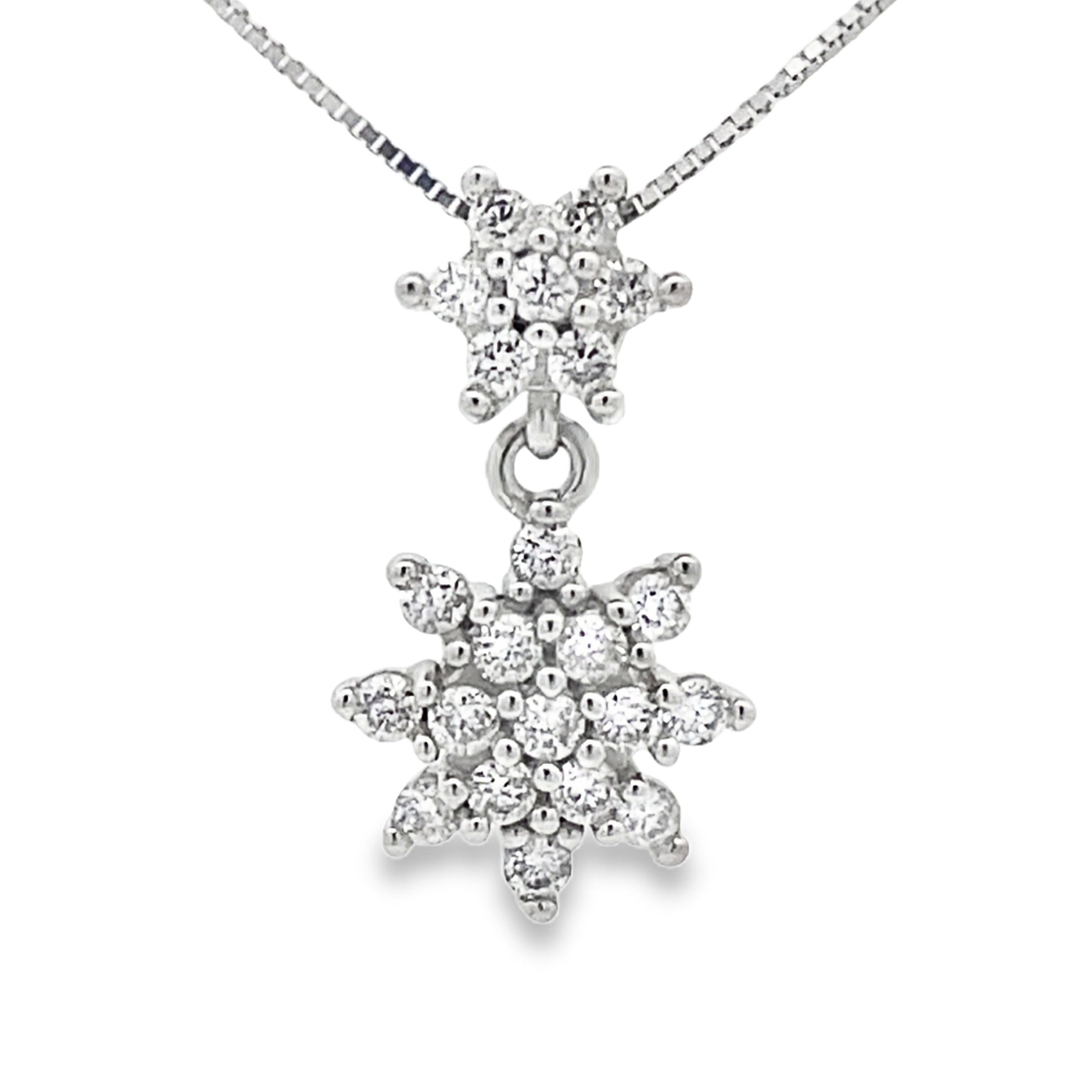 Lab Grown Diamond Fashion Pendants 10KT White Gold by Bids.com