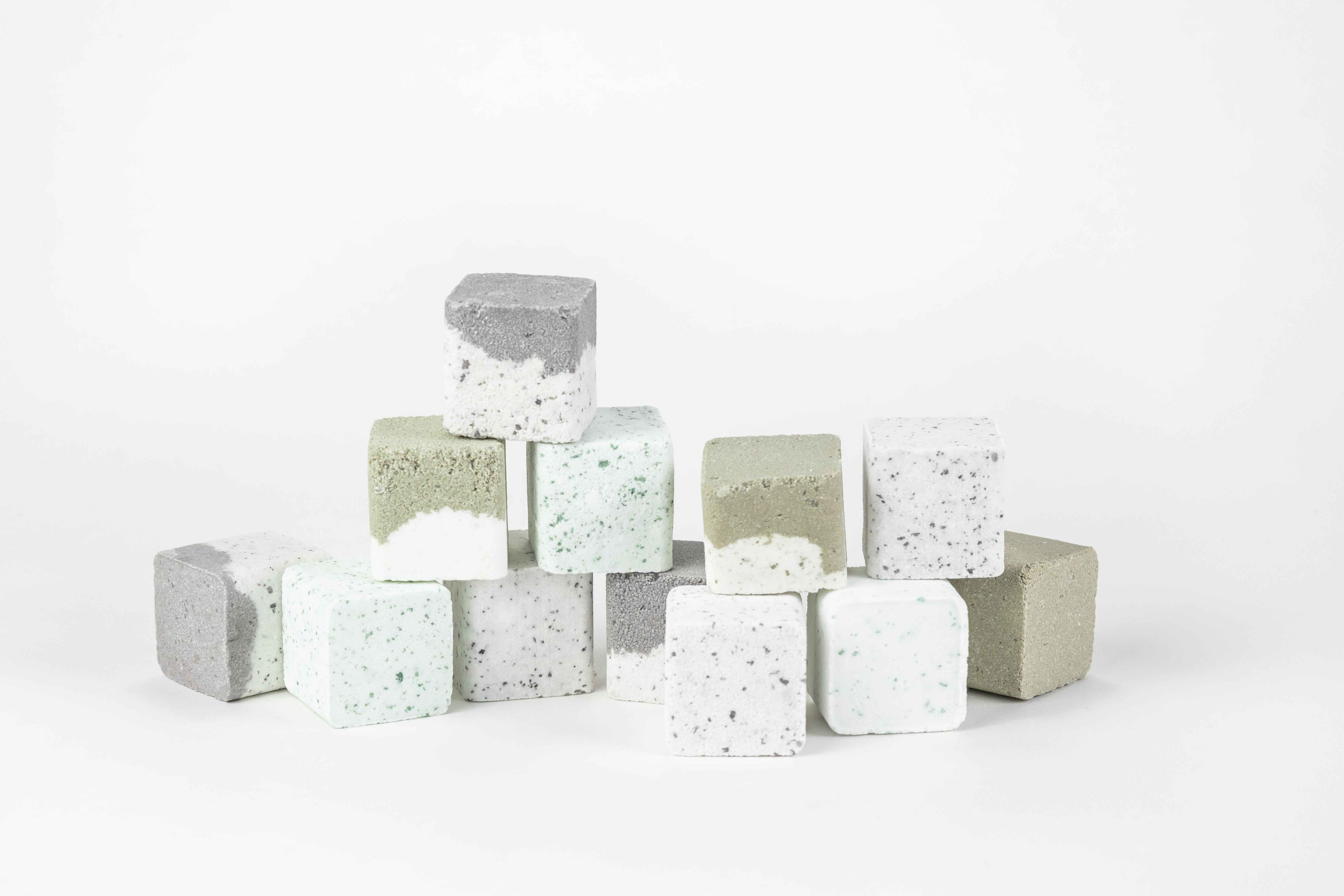 CBD Shower Steamers Gift Set with CBD - 5 Big Fizzies (THC Free) by Lizush