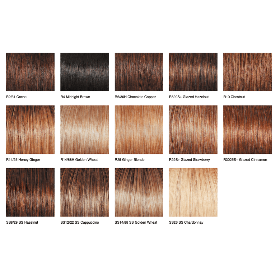 Raquel Welch Indulgence Top Piece, 100% Human Hair