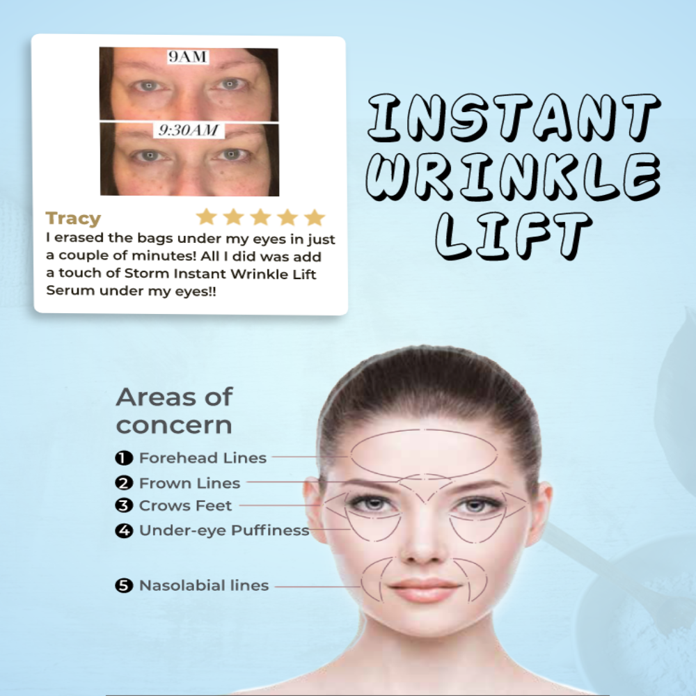 Storm mk-up® - Rejuvenate Pro Instant Wrinkle Lift Serum 0.5 fl oz by Best Clean Beauty