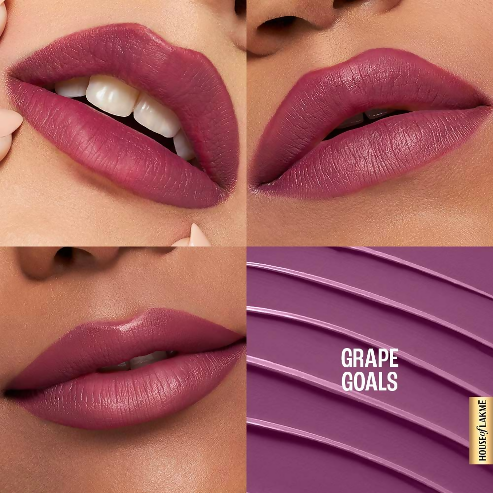 Lakme 9to5 Hya Matte Lipstick - Grape Goals