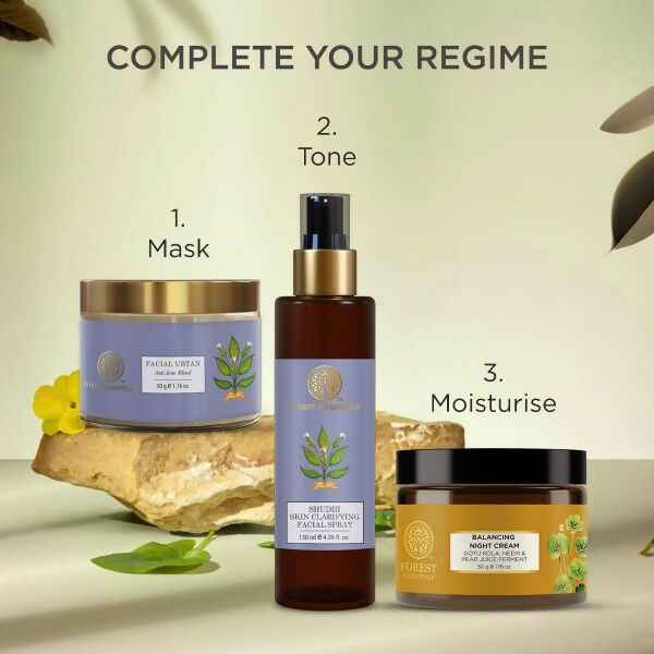 Forest Essentials Balancing Night Cream with Gotu Kola, Neem & Pear Juice Ferment