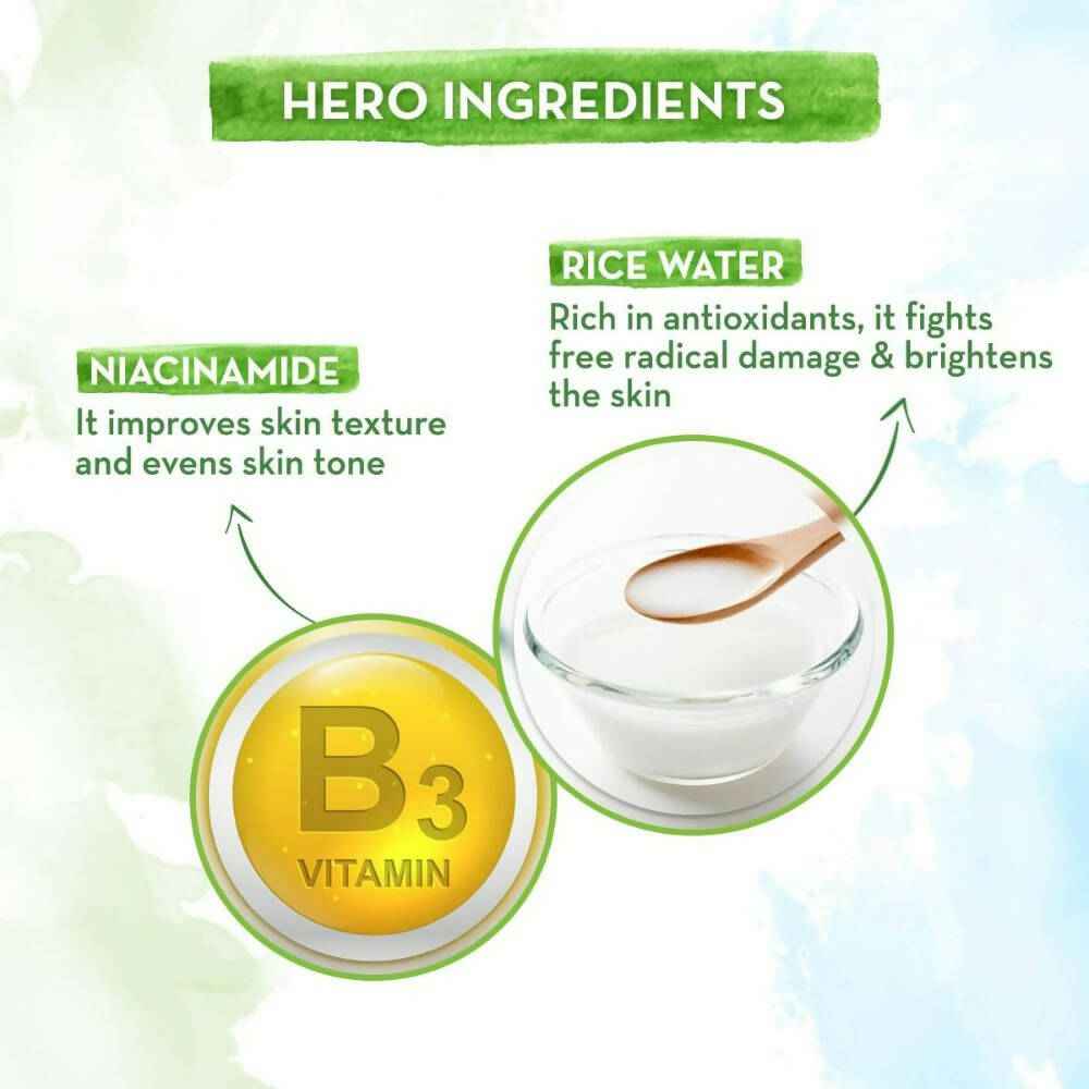 Mamaearth Rice Facial Kit With Rice Water & Niacinamide