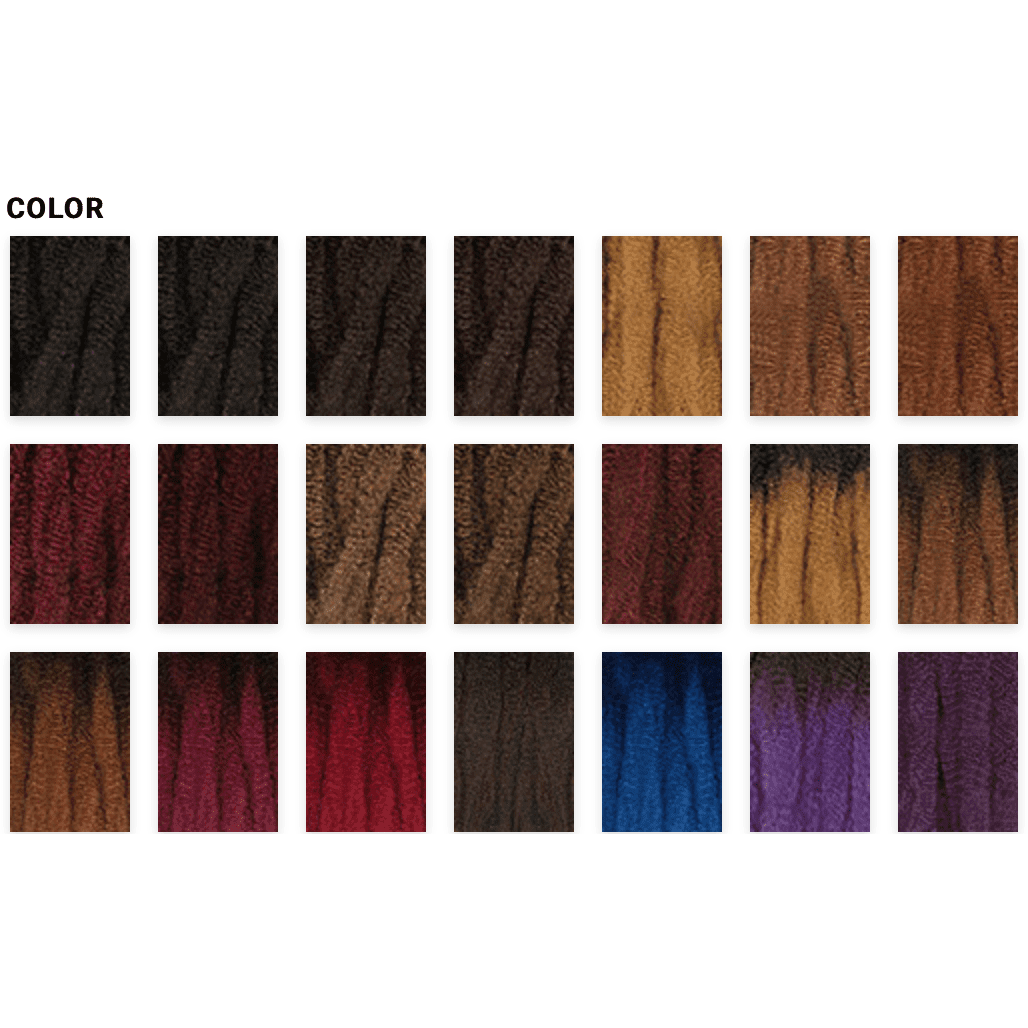 Janet Collection 2X Mambo Natural Born Locs, 18"