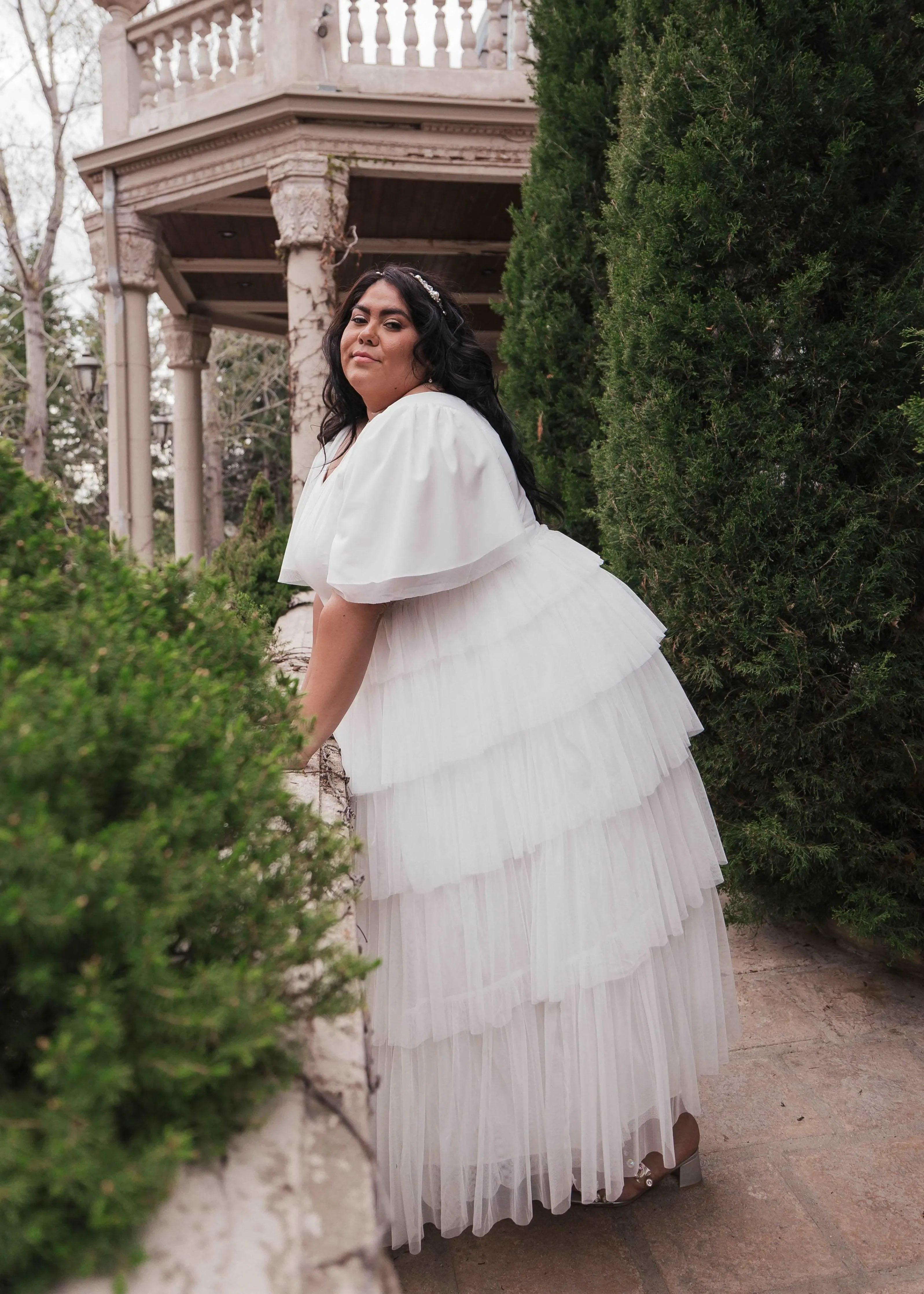 Allegro Dress White by JessaKae