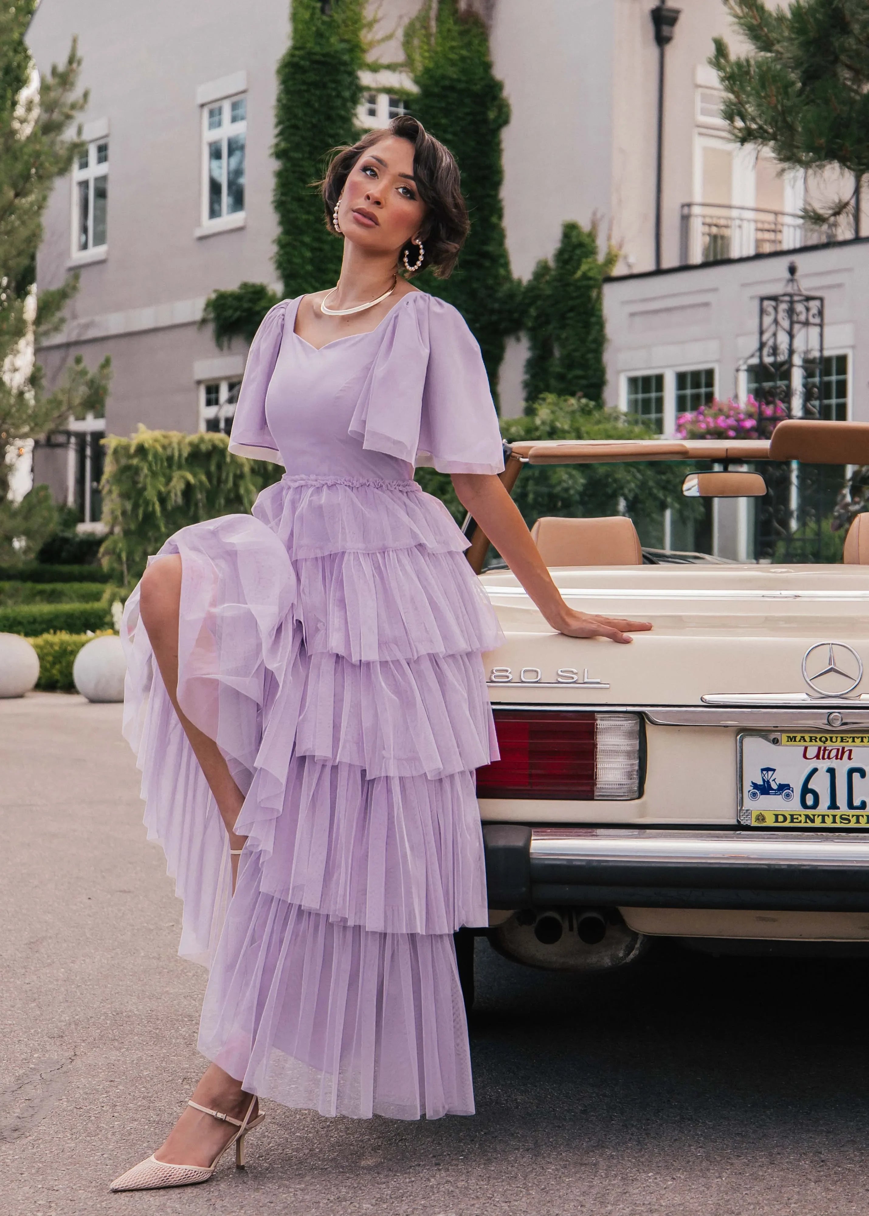 Allegro Dress Lavender by JessaKae