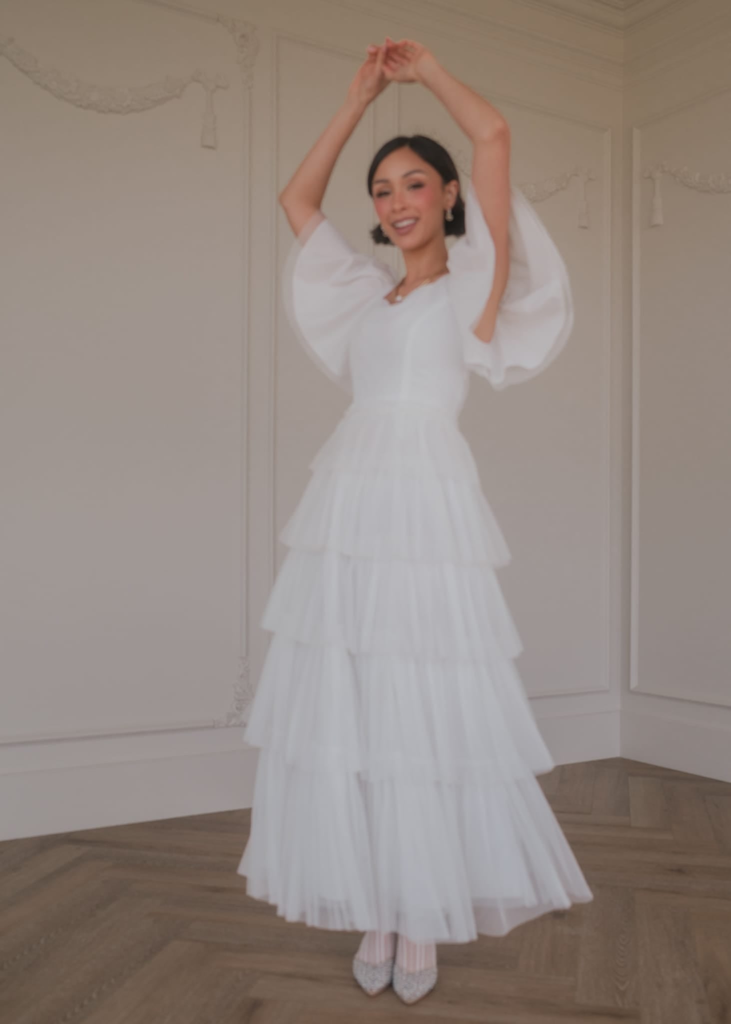 Allegro Dress White by JessaKae