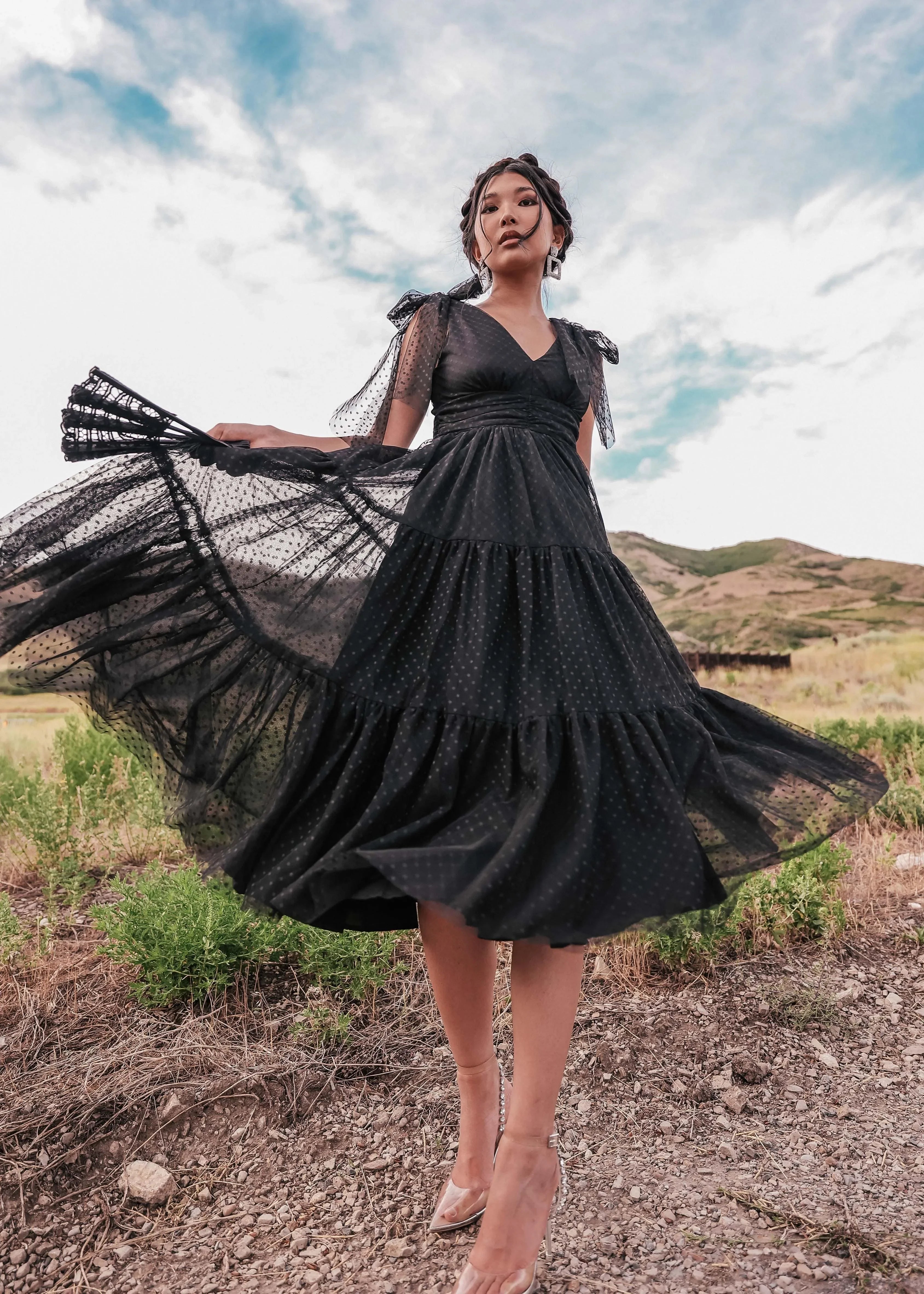Jeanne Dress Black by JessaKae