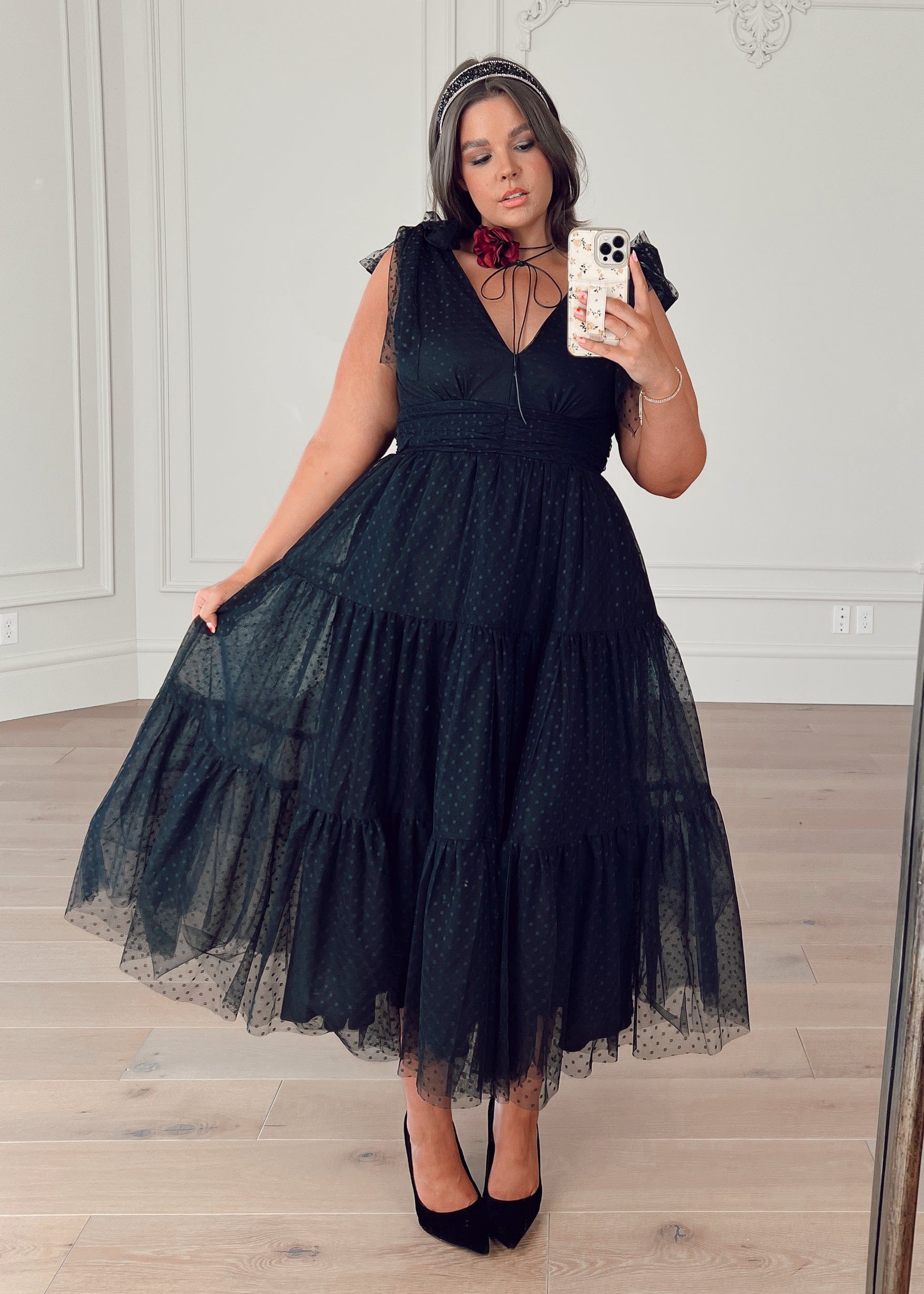 Jeanne Dress Black by JessaKae