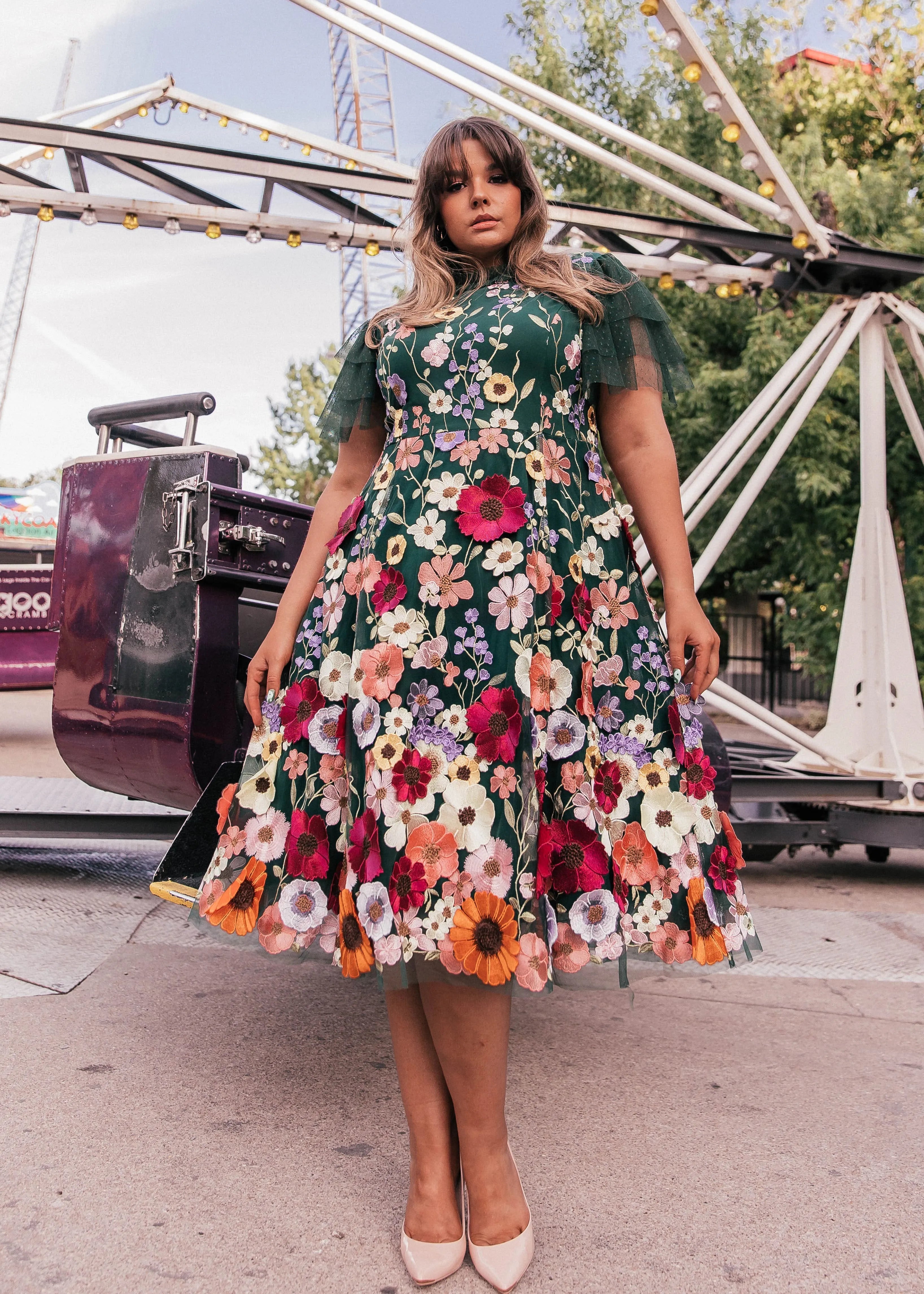 Jubilee Dress Evergreen by JessaKae