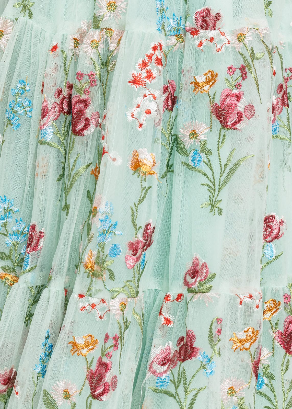 Margaret Floral Midi Dress Green by JessaKae