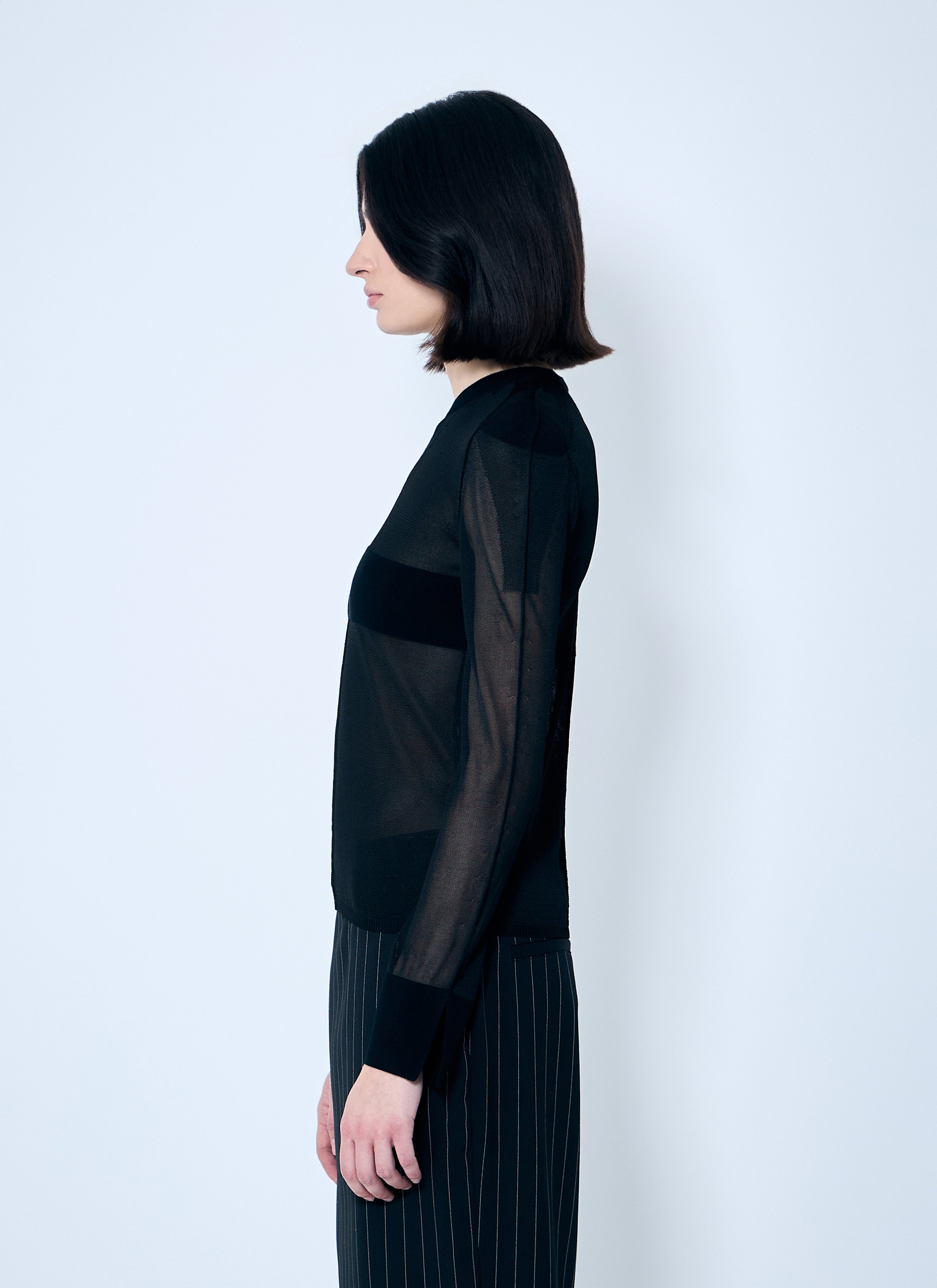 Jean Paul Gaultier Women Open-Knit Sweater by Luosophy