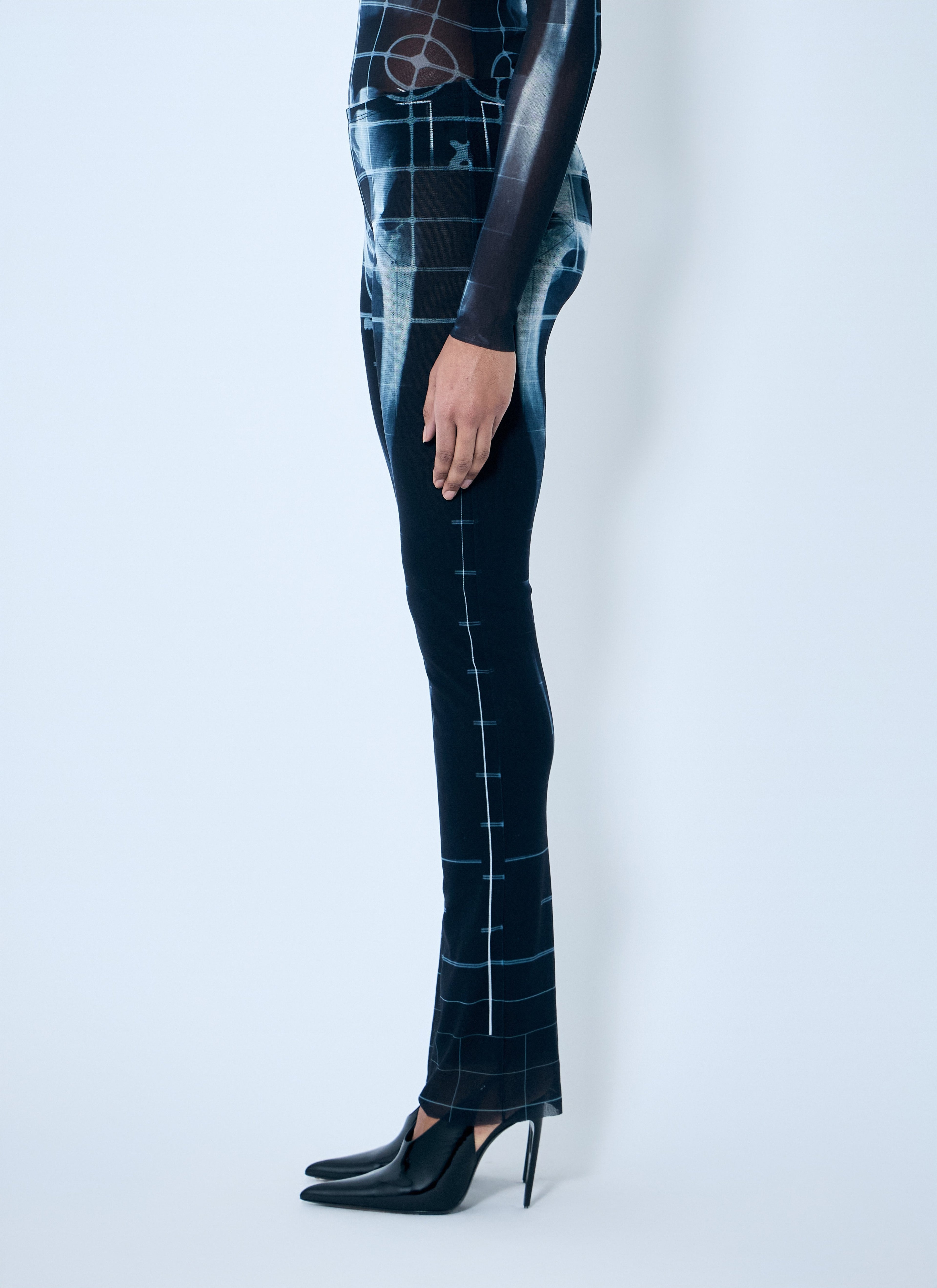 Jean Paul Gaultier Women Squeletor Mesh Pants by Luosophy
