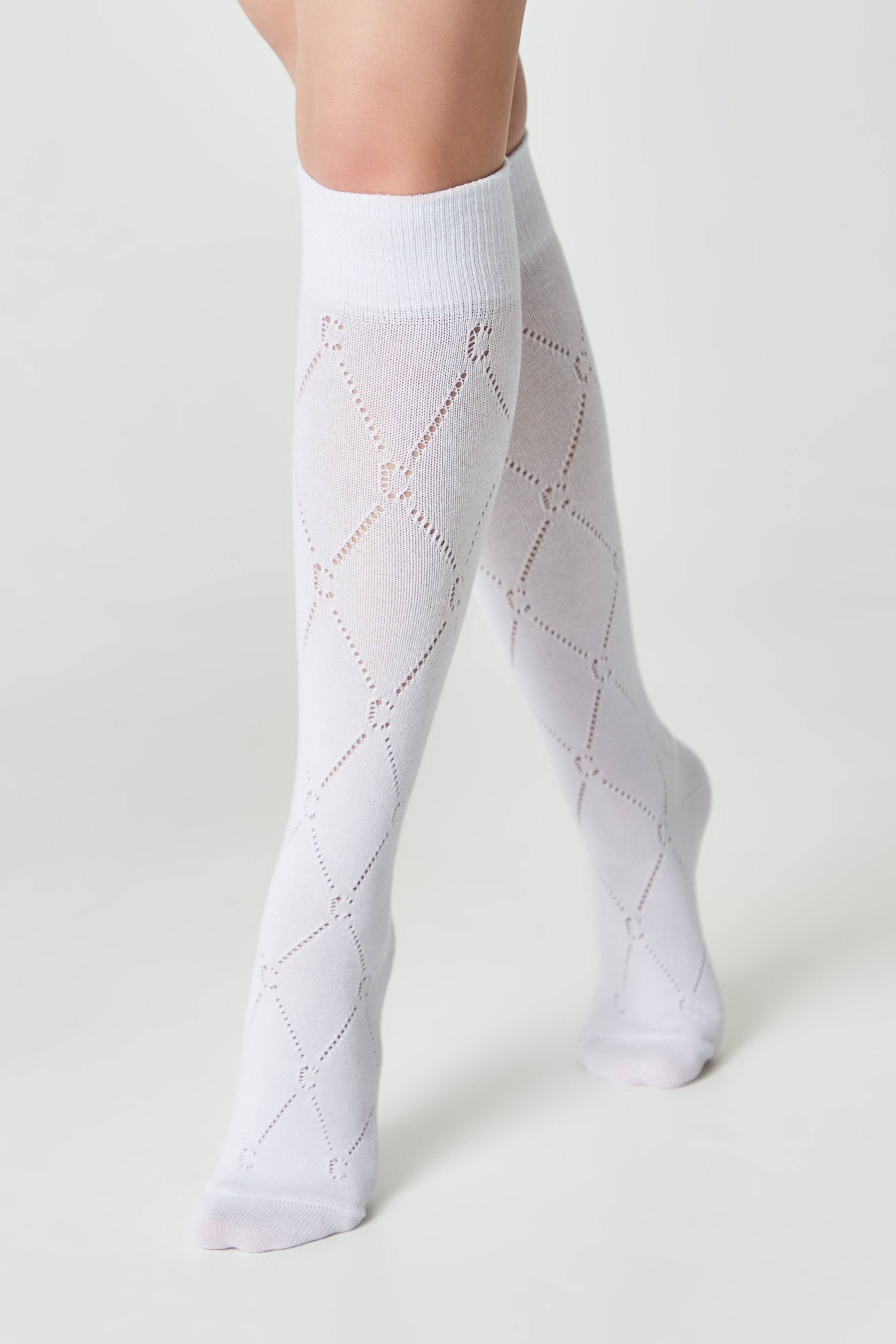 Cotton Knee Highs Conte Classic 007 - DestGlow