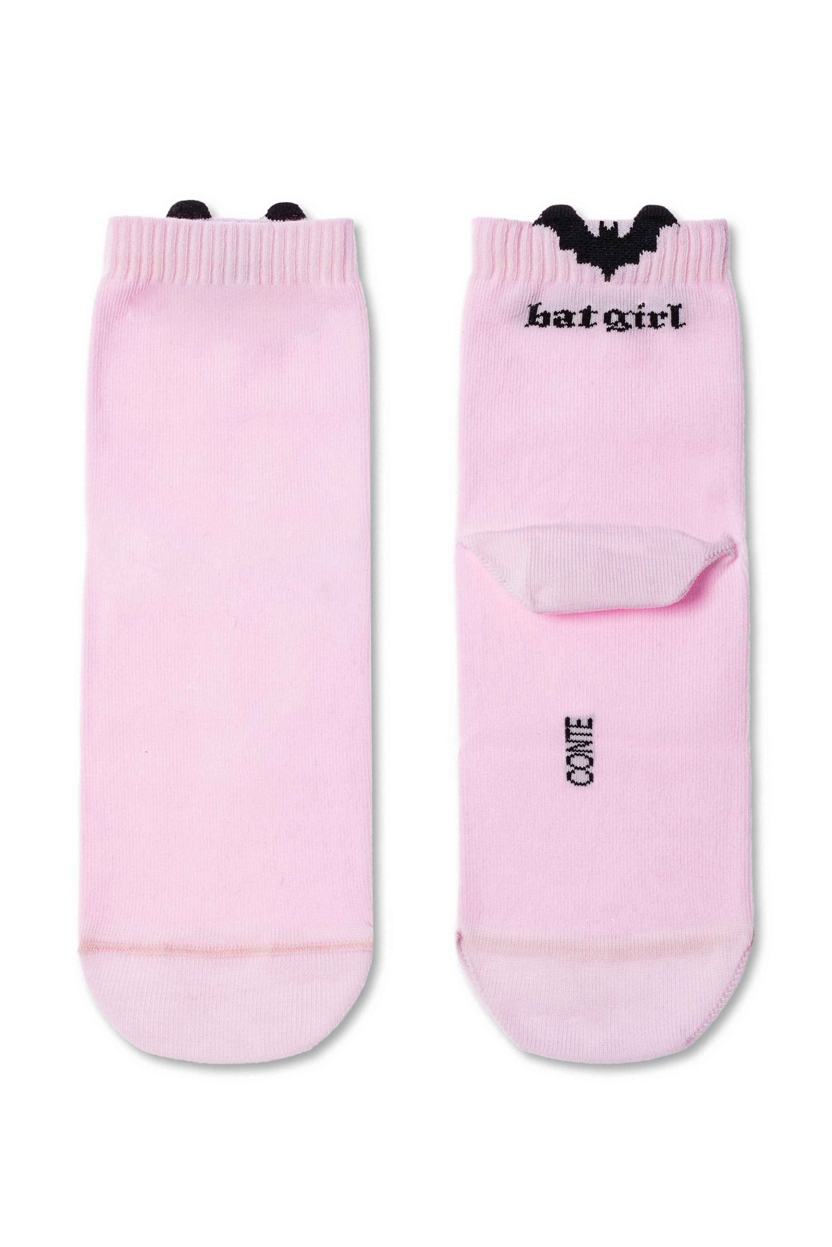 Cotton Socks Conte Classic 245 - Picot "Batgirl"