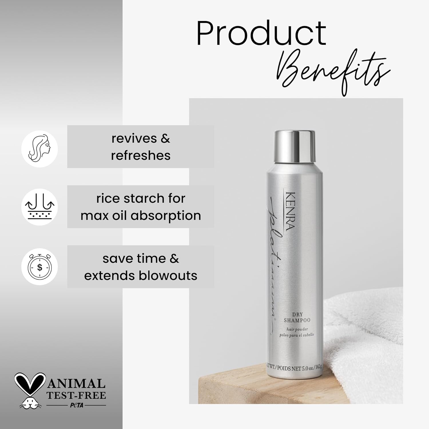 Kenra Platinum Dry Shampoo 5 fl oz