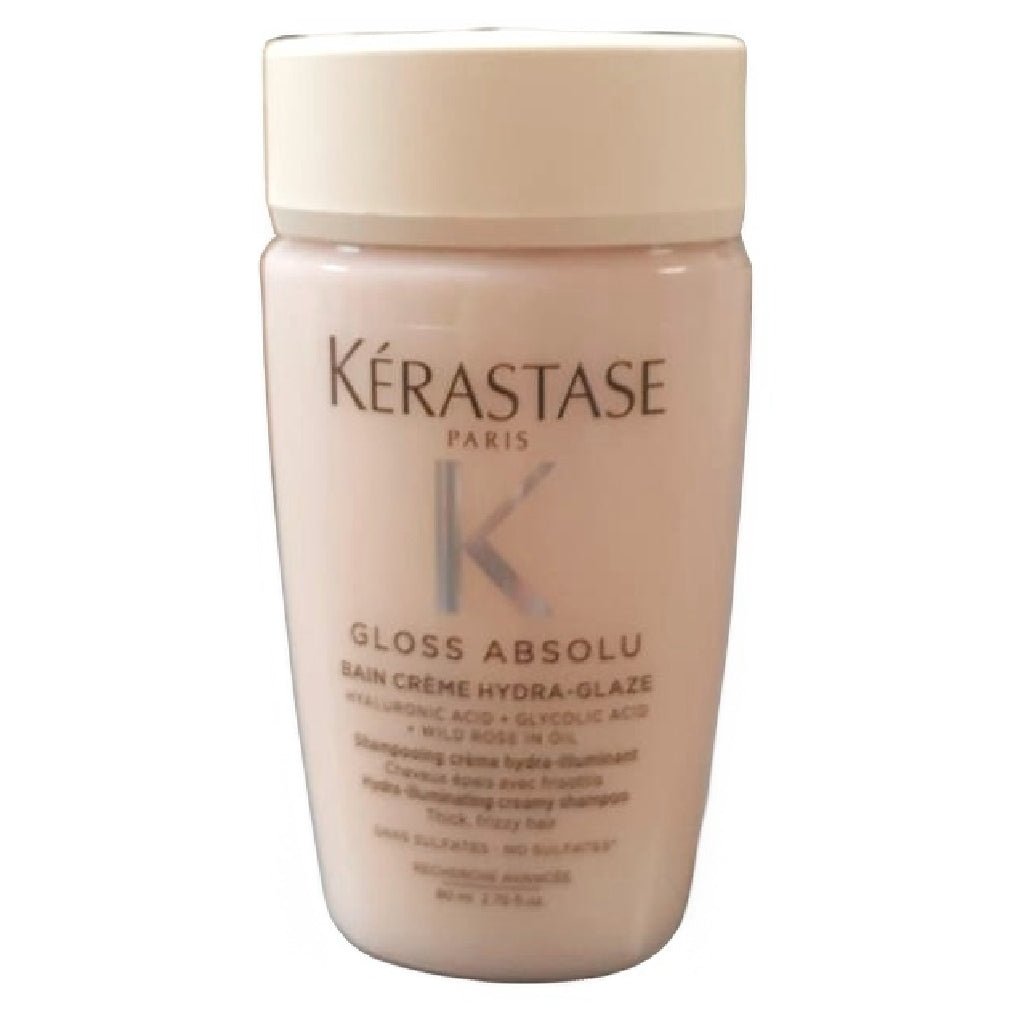 Kérastase Gloss Absolu Bain Crème Hydra-Illuminating Shampoo 2.7 oz Travel Size