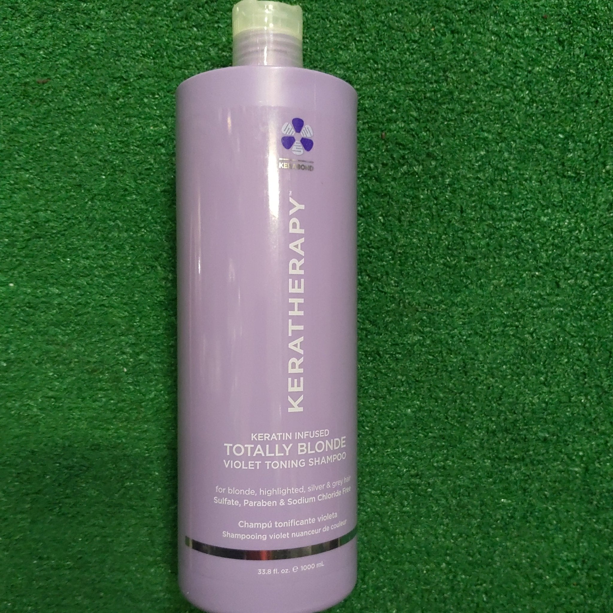Keratherapy Totally Blonde Violet Toning Shampoo & Conditioner Set