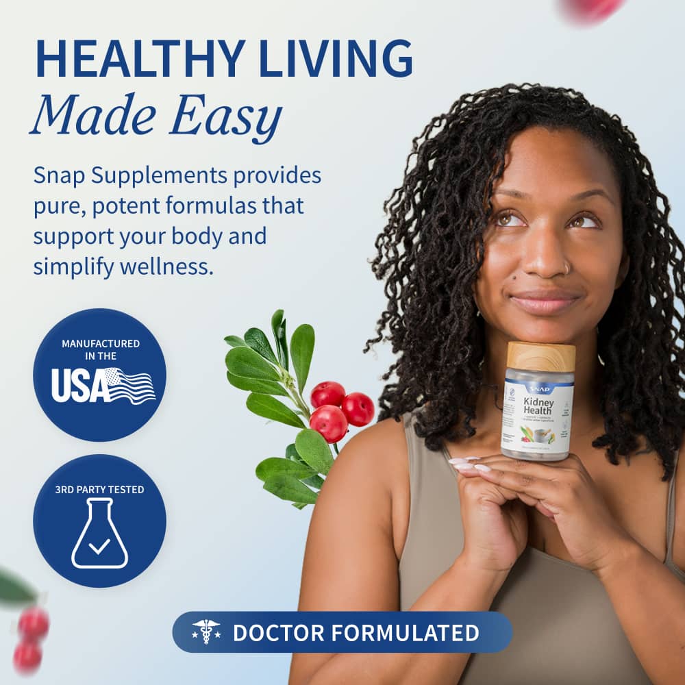 Kidney Health - Buy 2, Get 1 FREE! by Snap Supplements