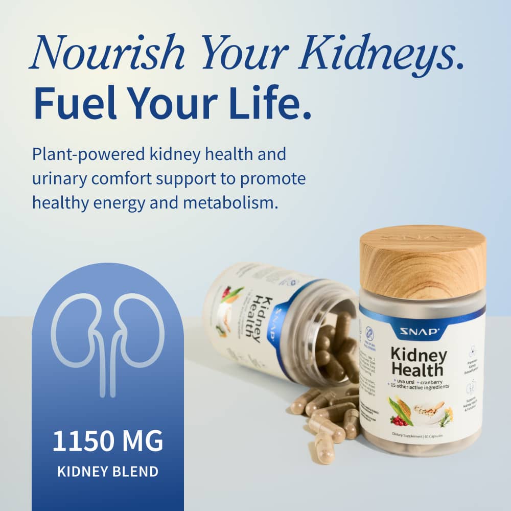 Kidney Health - Buy 2, Get 1 FREE! by Snap Supplements