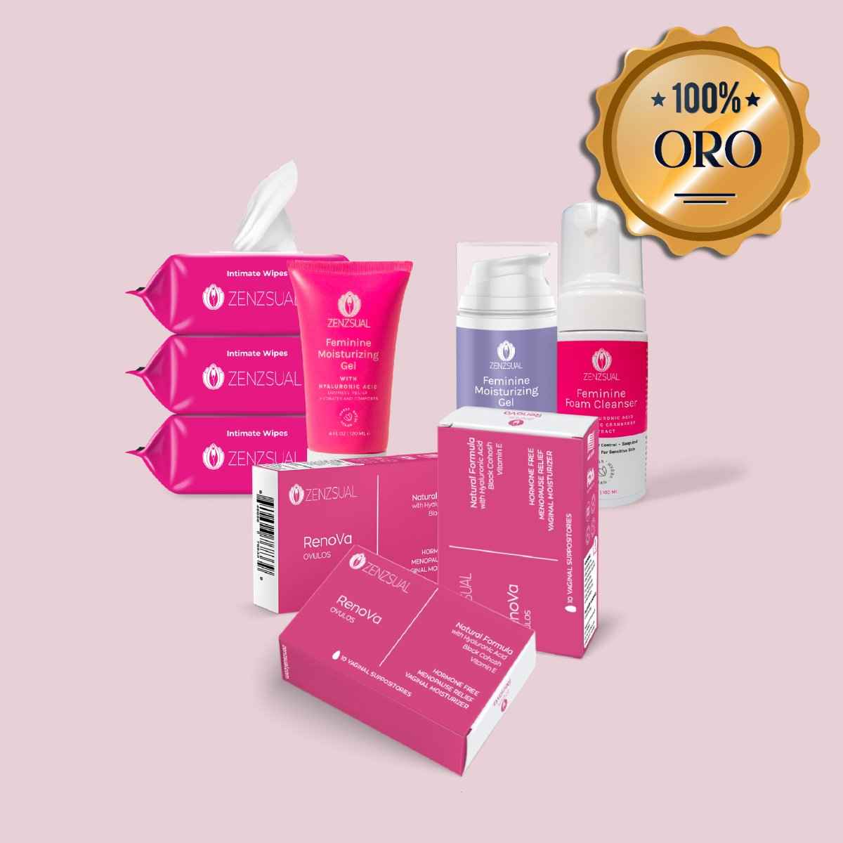 Kit RENOVA V ORO by Tu Salud Intima